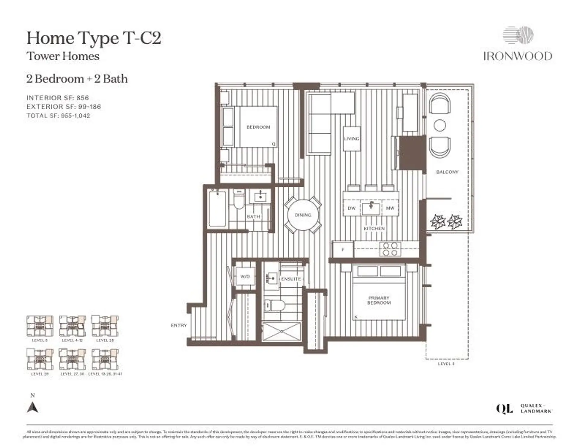 Property at #602 609 TYNDALL STREET, Coquitlam, BC