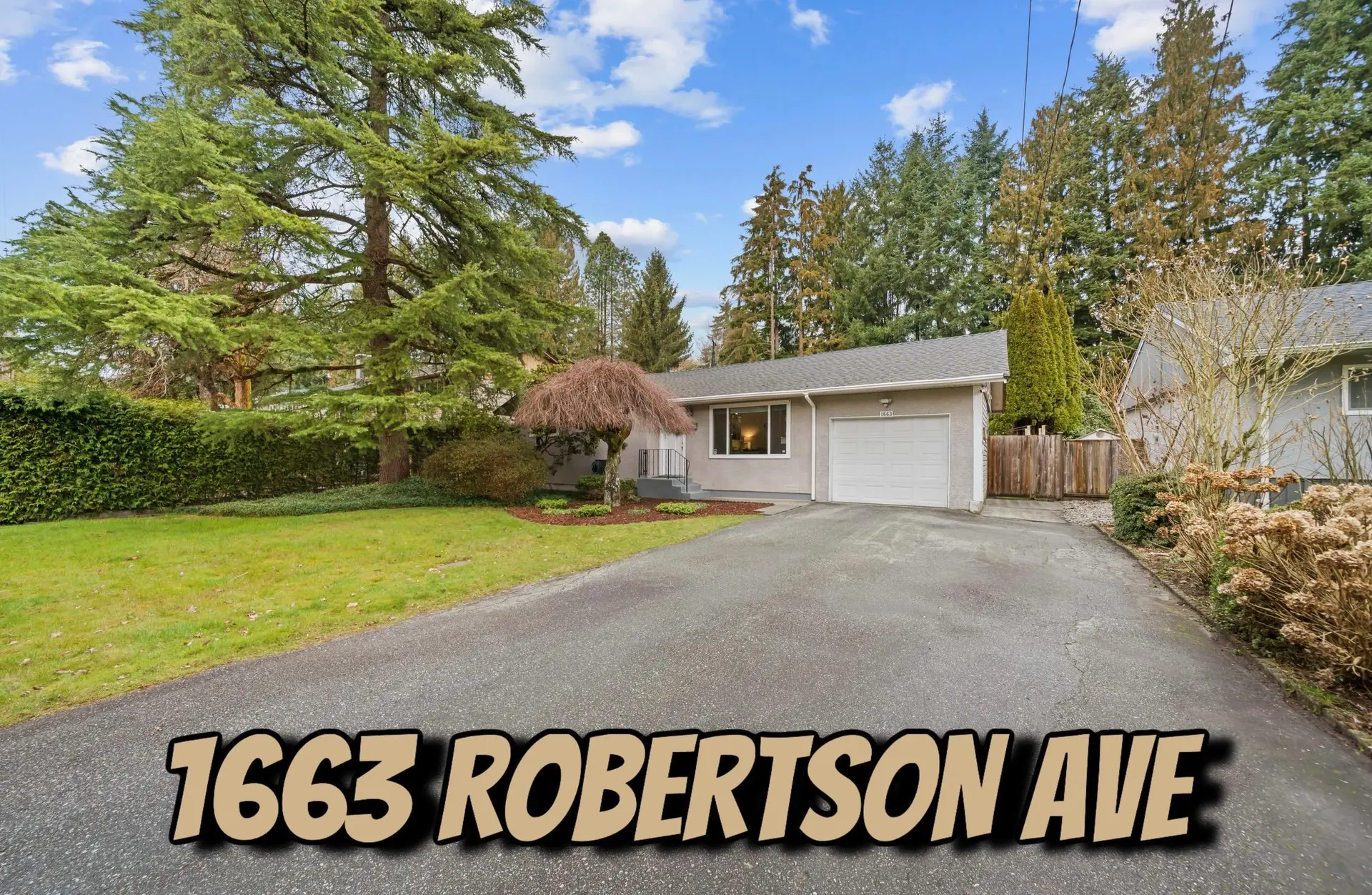 Property at 1663 Robertson Avenue, Port Coquitlam, BC
