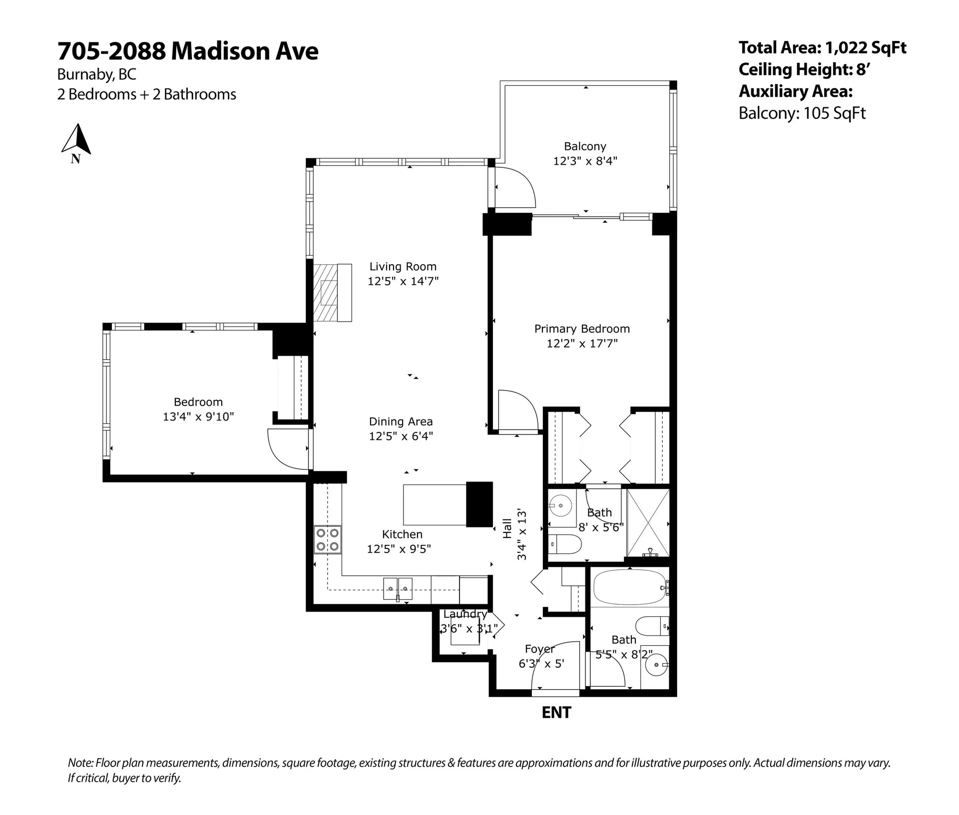 Property at #705 2088 MADISON AVENUE, Burnaby, BC