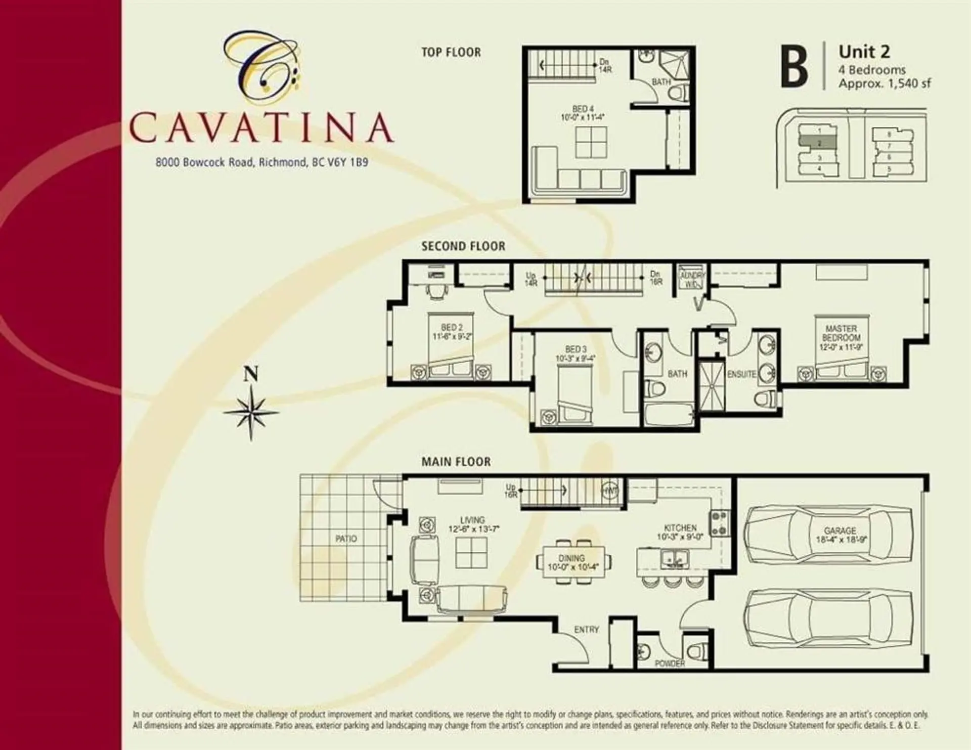 Property at #2 8000 BOWCOCK ROAD, Richmond, BC