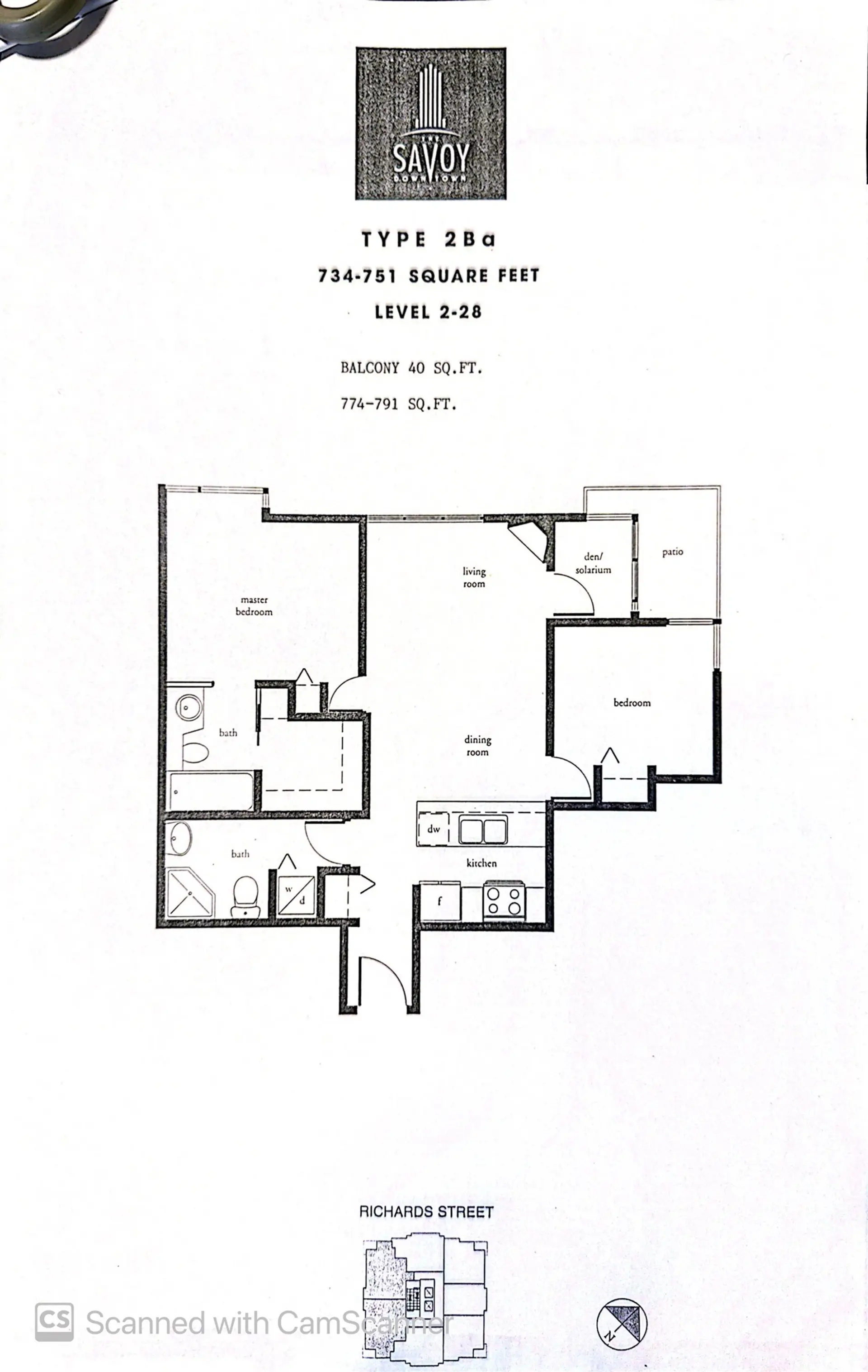 Property at #906 928 RICHARDS STREET, Vancouver, BC
