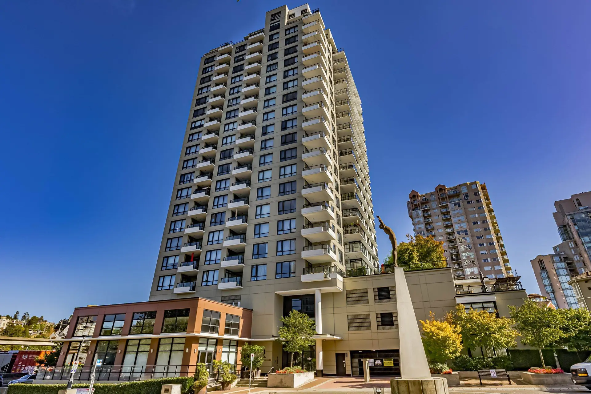 Property at #1508 1 Renaissance Square, New Westminster, BC