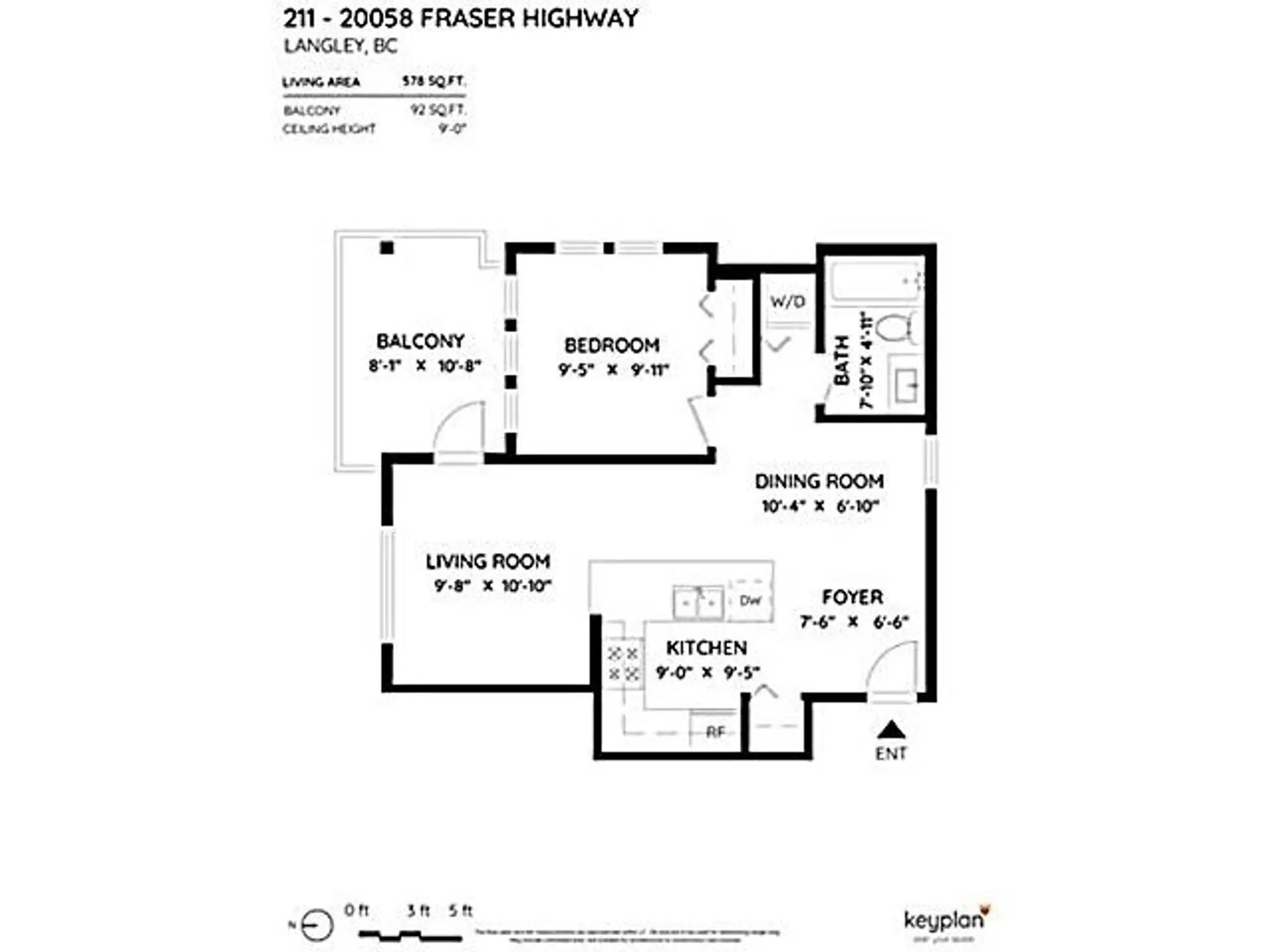 Property at #211 20058 FRASER HIGHWAY, Langley, BC
