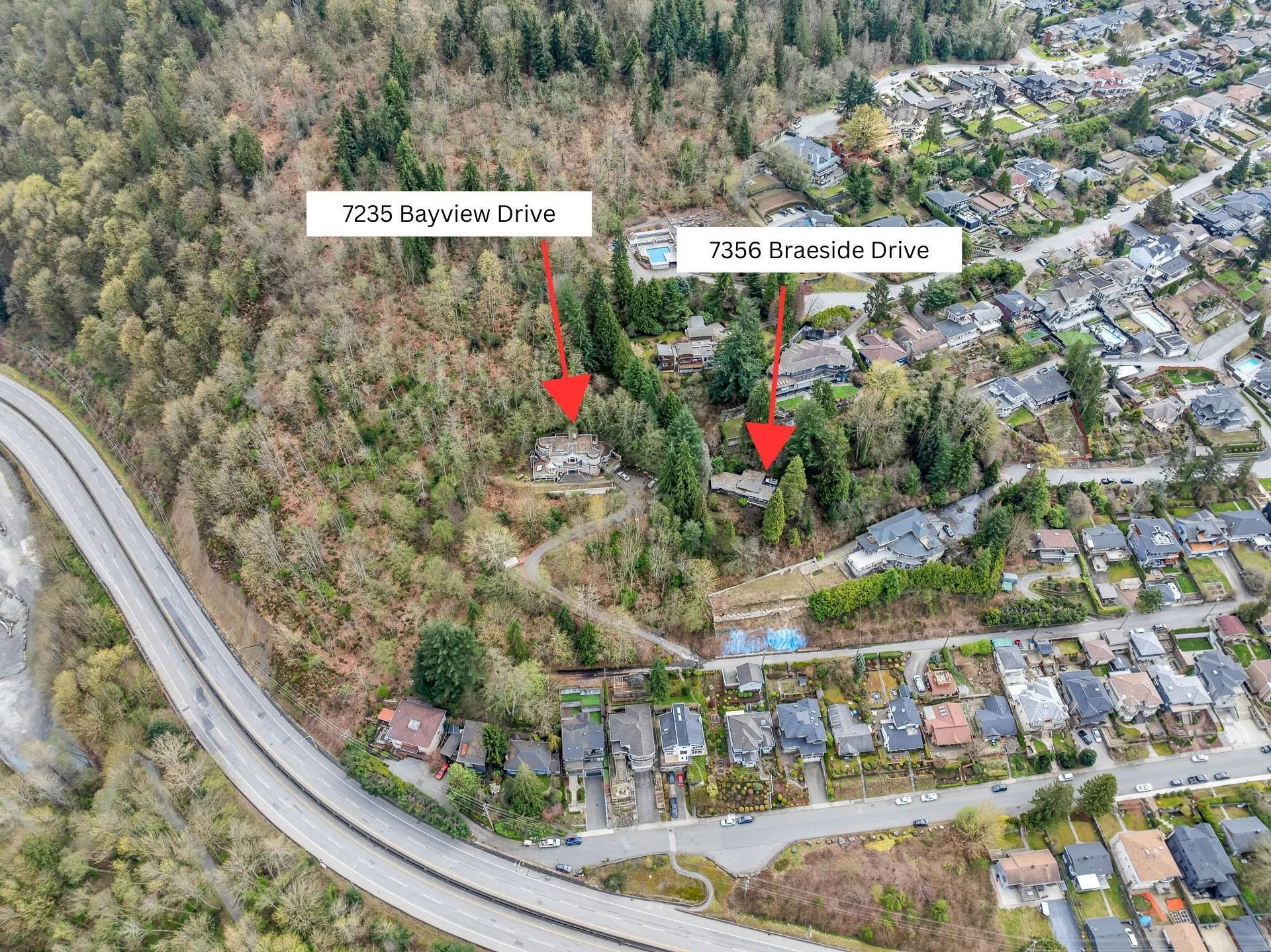 Property at 7235 Bayview Drive, Burnaby, BC