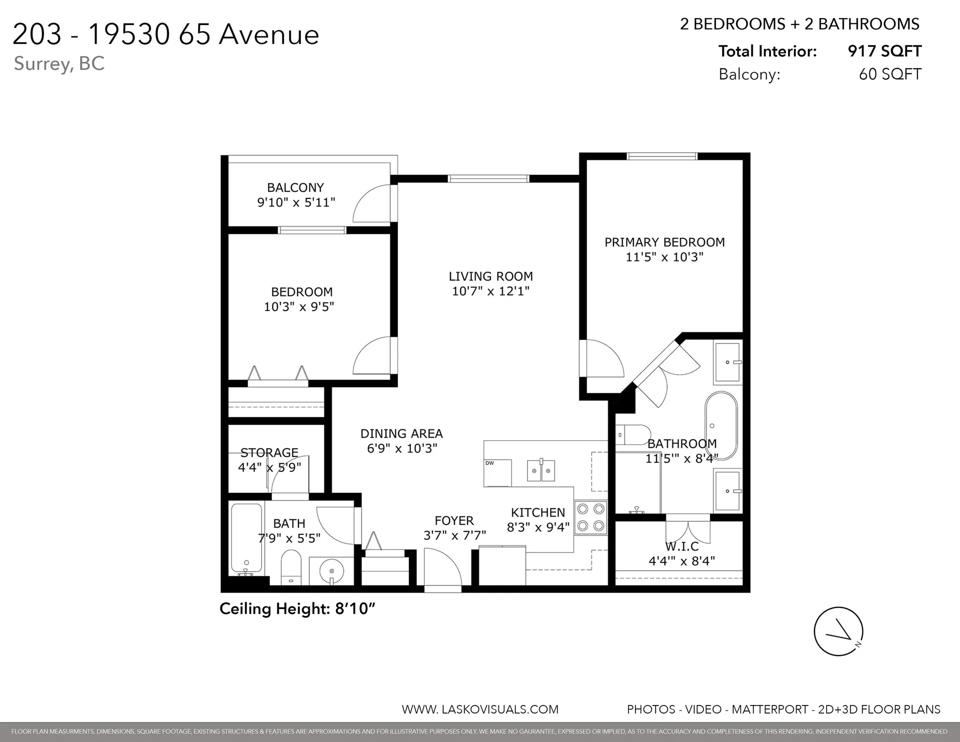 Property at #203 19530 65 AVENUE, Surrey, BC