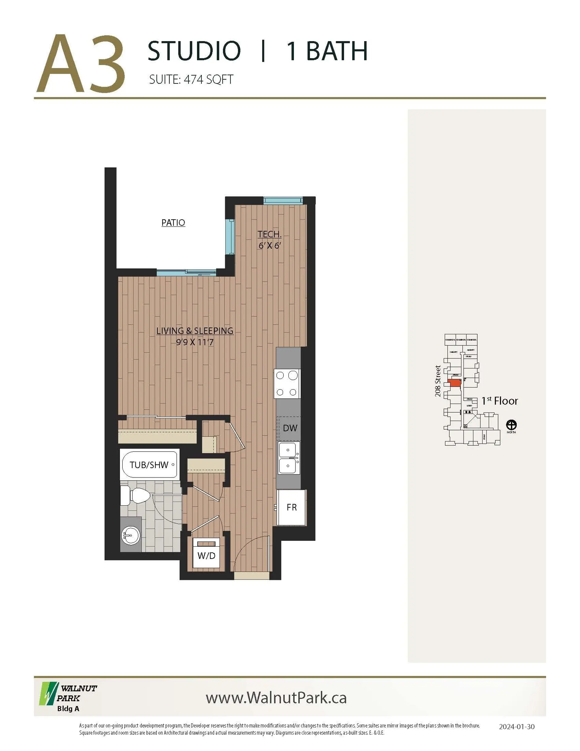 Property at #A124 8233 208B STREET STREET, Langley, BC