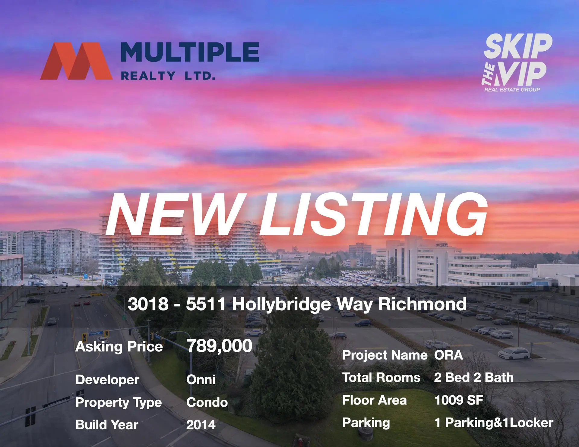 Property at #3018 5511 Hollybridge Way, Richmond, BC