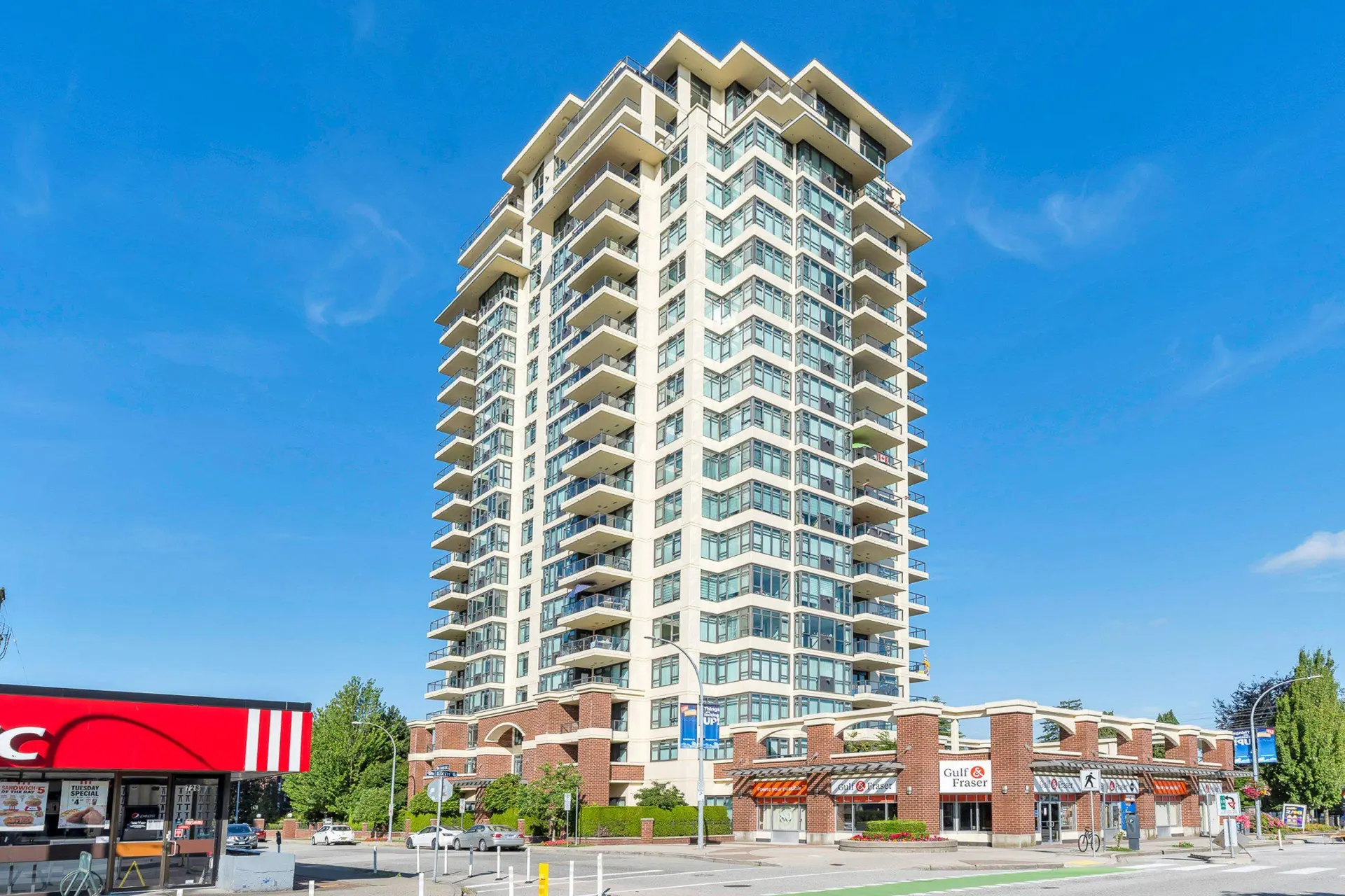 Property at #1903 615 Hamilton Street, New Westminster, BC