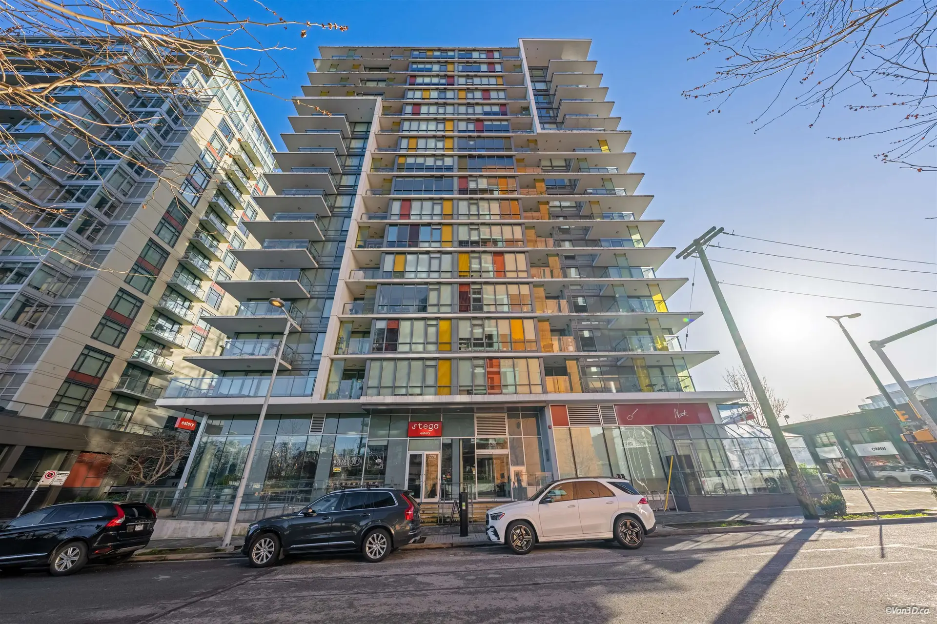Property at #1507 1788 Columbia Street, Vancouver, BC
