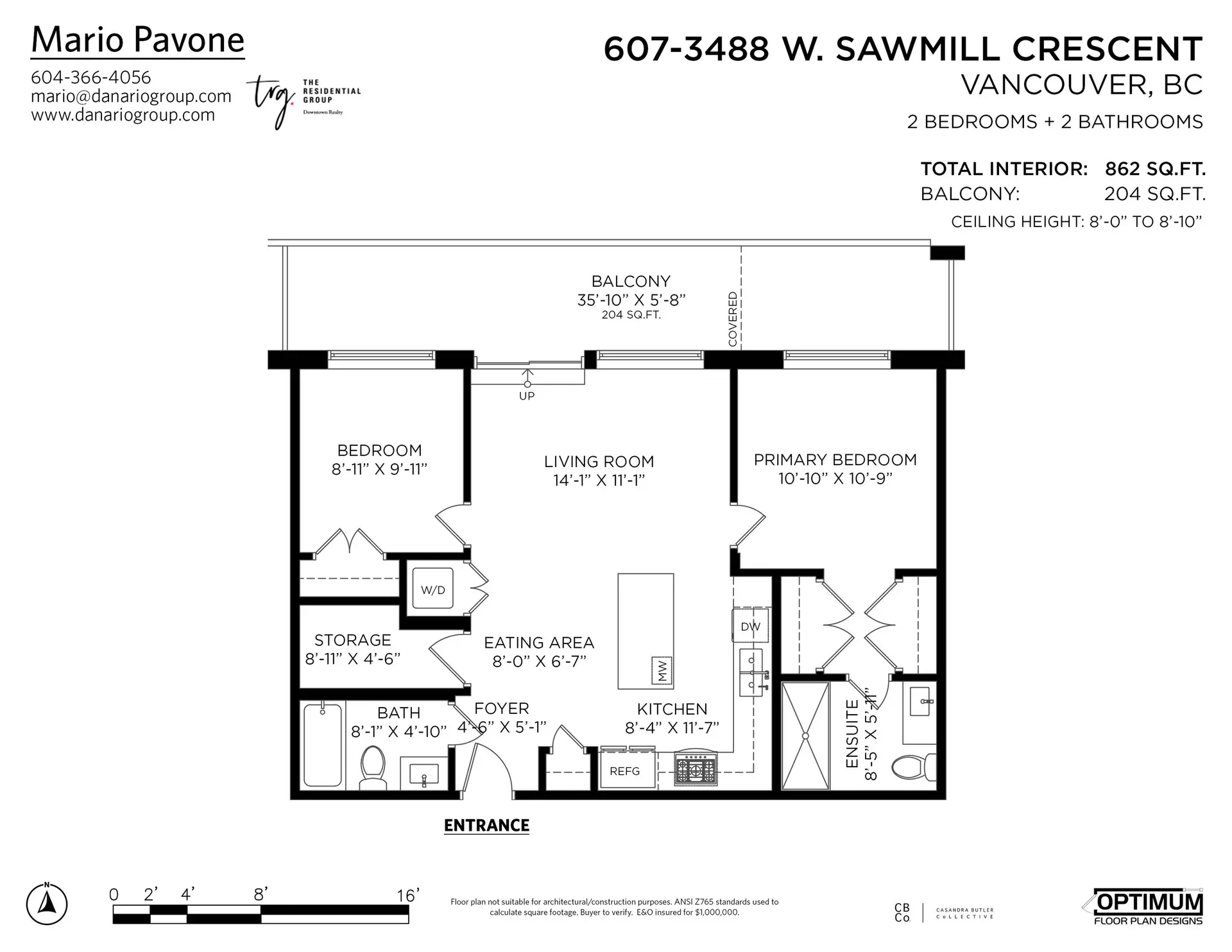 Property at #607 3488 SAWMILL CRESCENT, Vancouver, BC