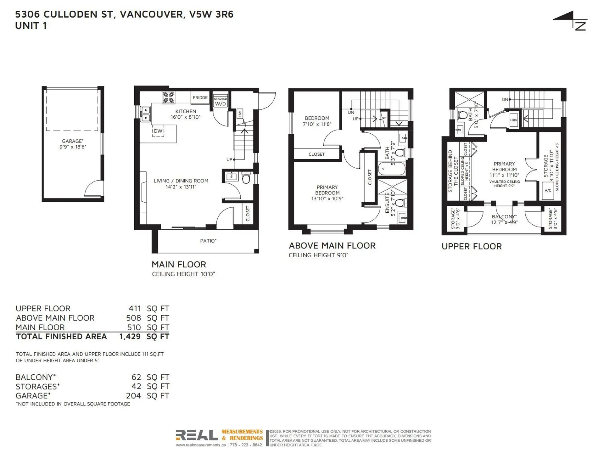 Property at #1 5306 CULLODEN STREET, Vancouver, BC