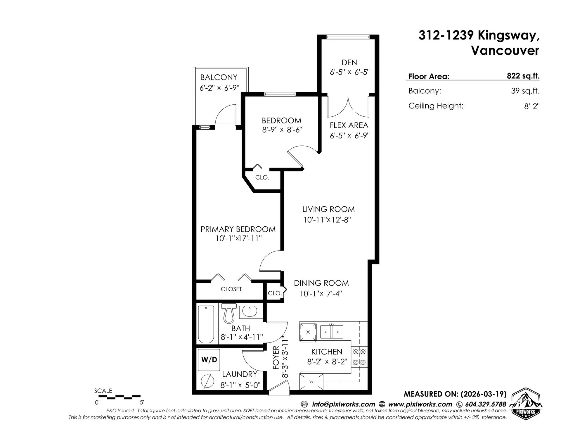 Property at #312 1239 KINGSWAY STREET, Vancouver, BC