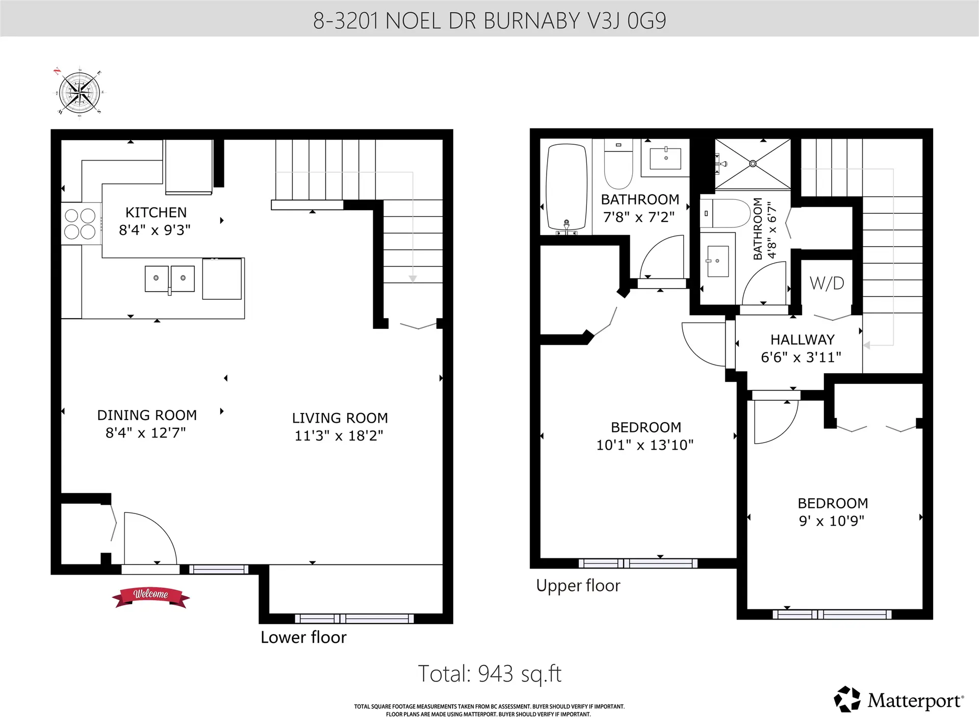 Property at #8 3201 NOEL DRIVE, Burnaby, BC