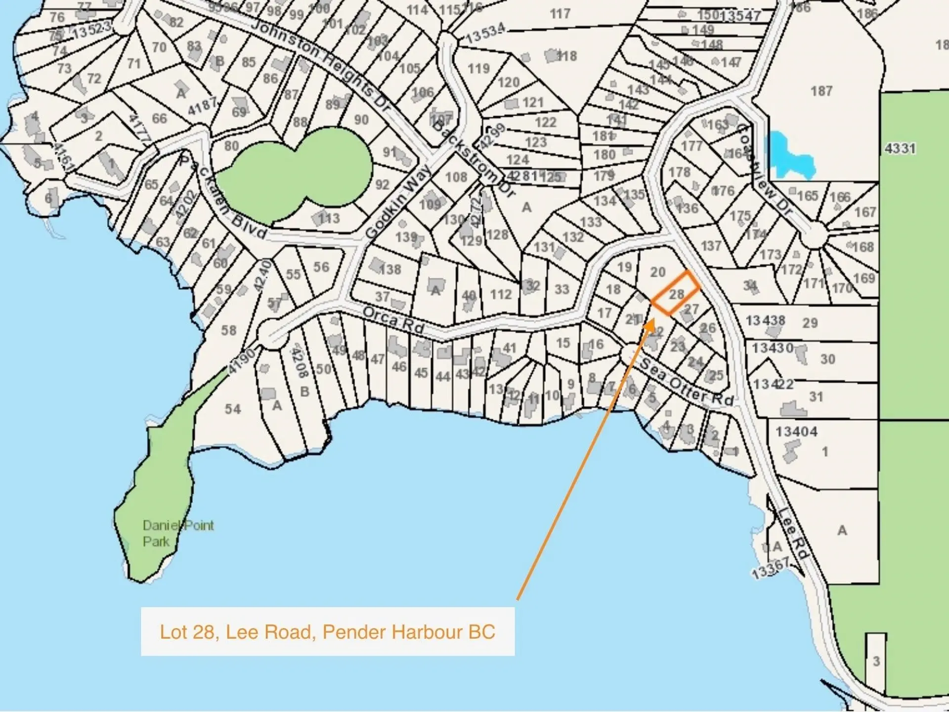 Property at LOT 28 LEE ROAD, Garden Bay, BC