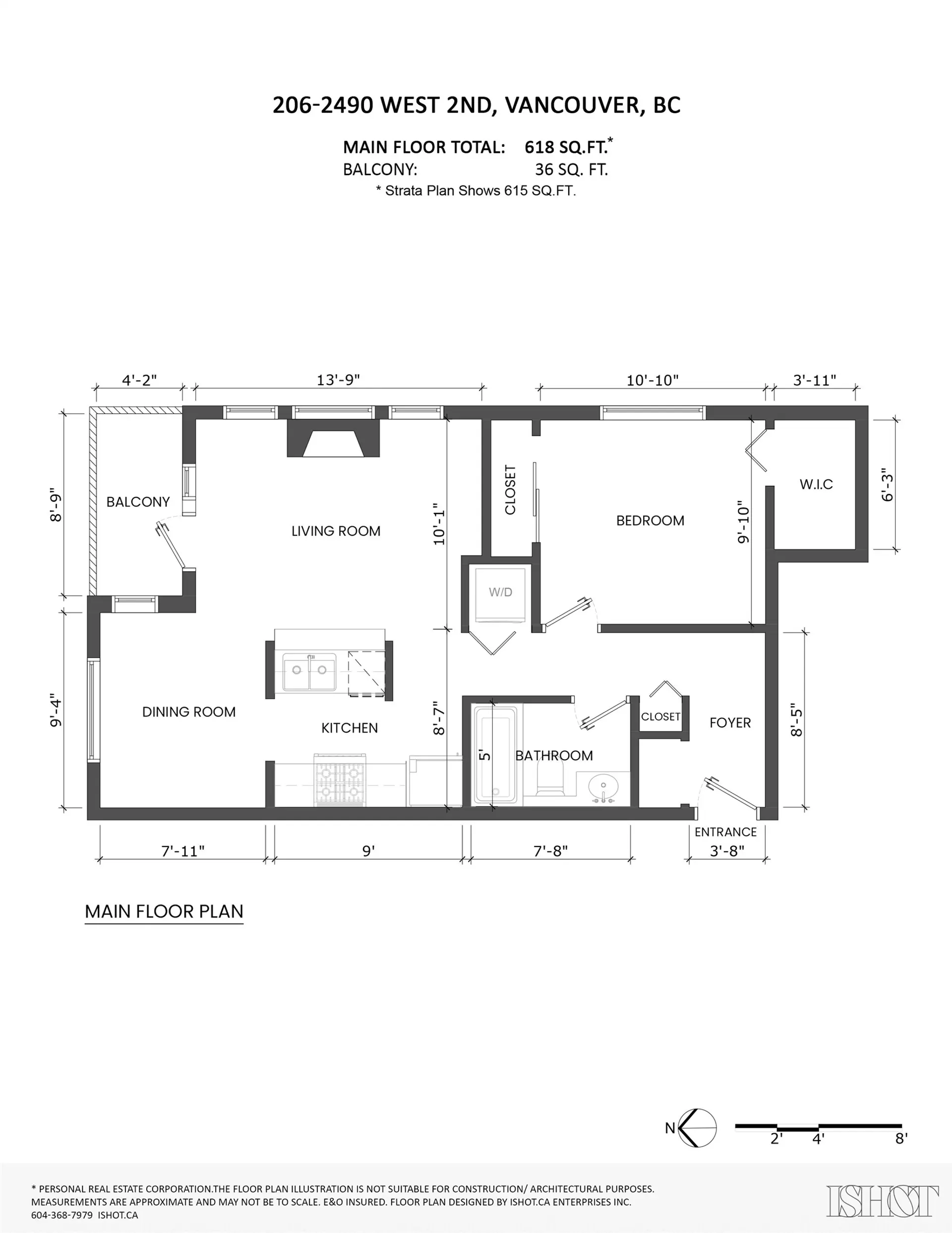 Property at #206 2490 W 2ND AVENUE, Vancouver, BC