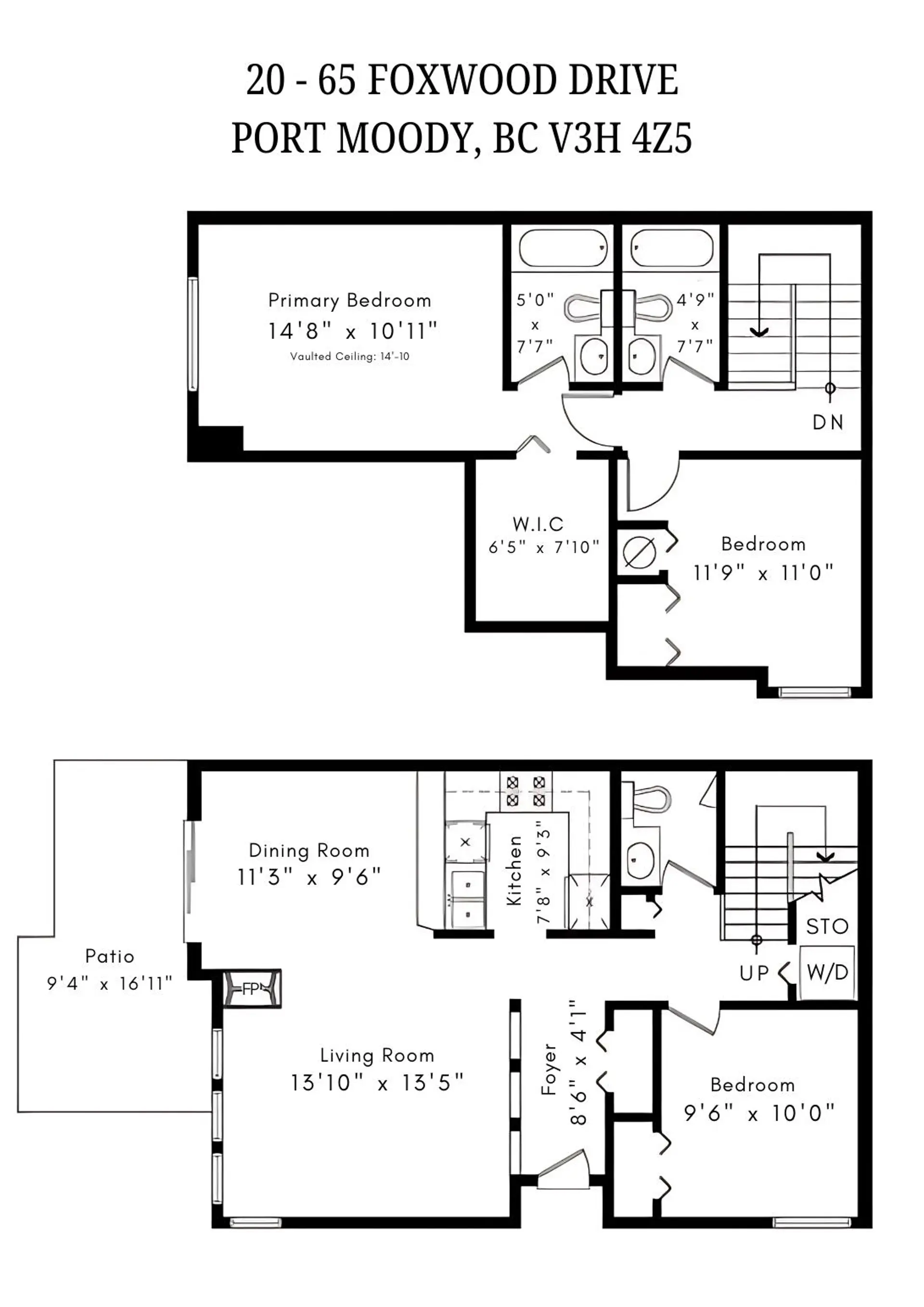 Property at #20 65 FOXWOOD DRIVE, Port Moody, BC