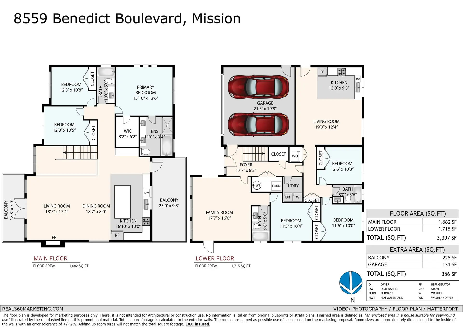 Property at 8559 Benedict Boulevard, Mission, BC
