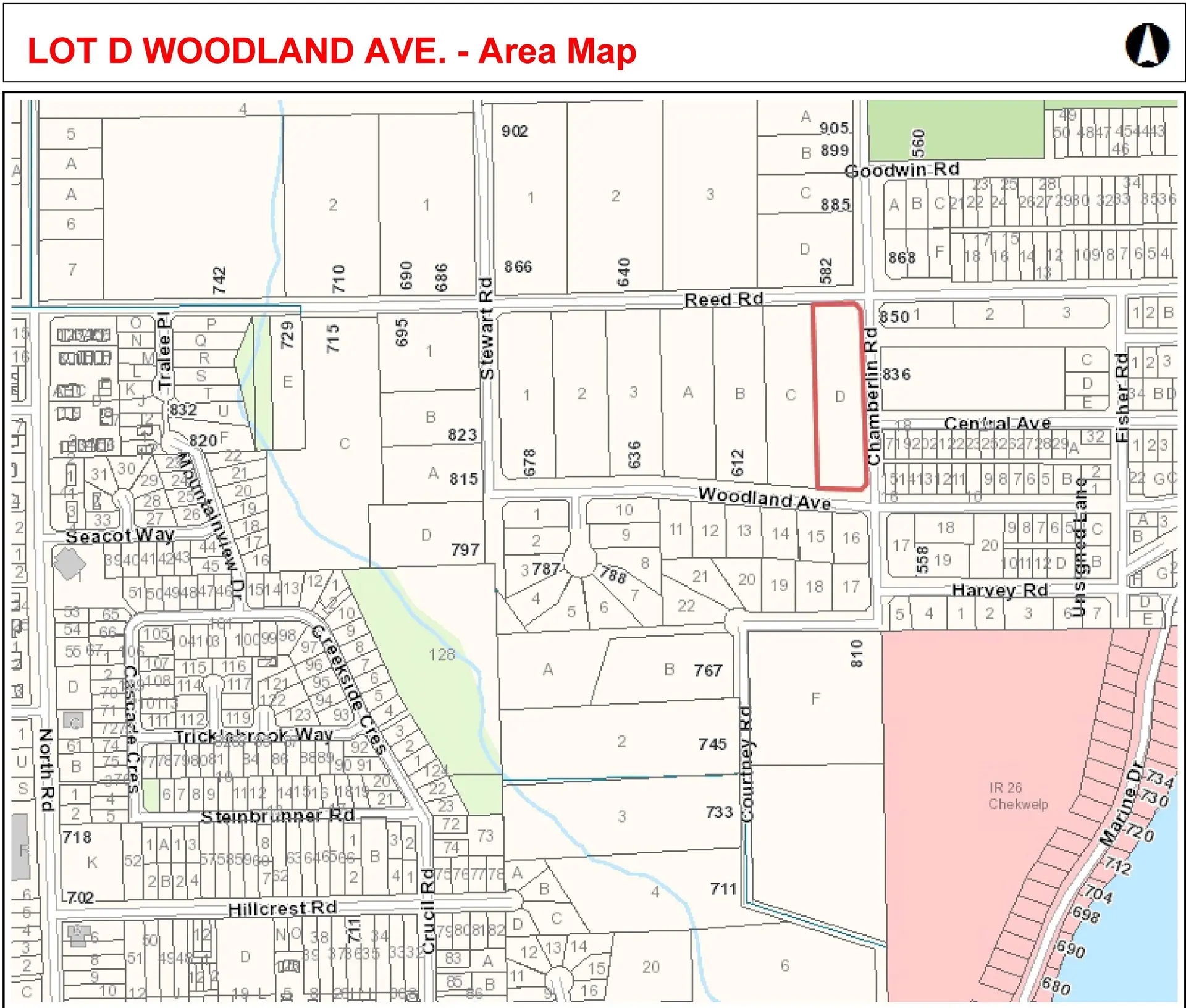 Property at LOT D WOODLAND AVENUE, Gibsons, BC