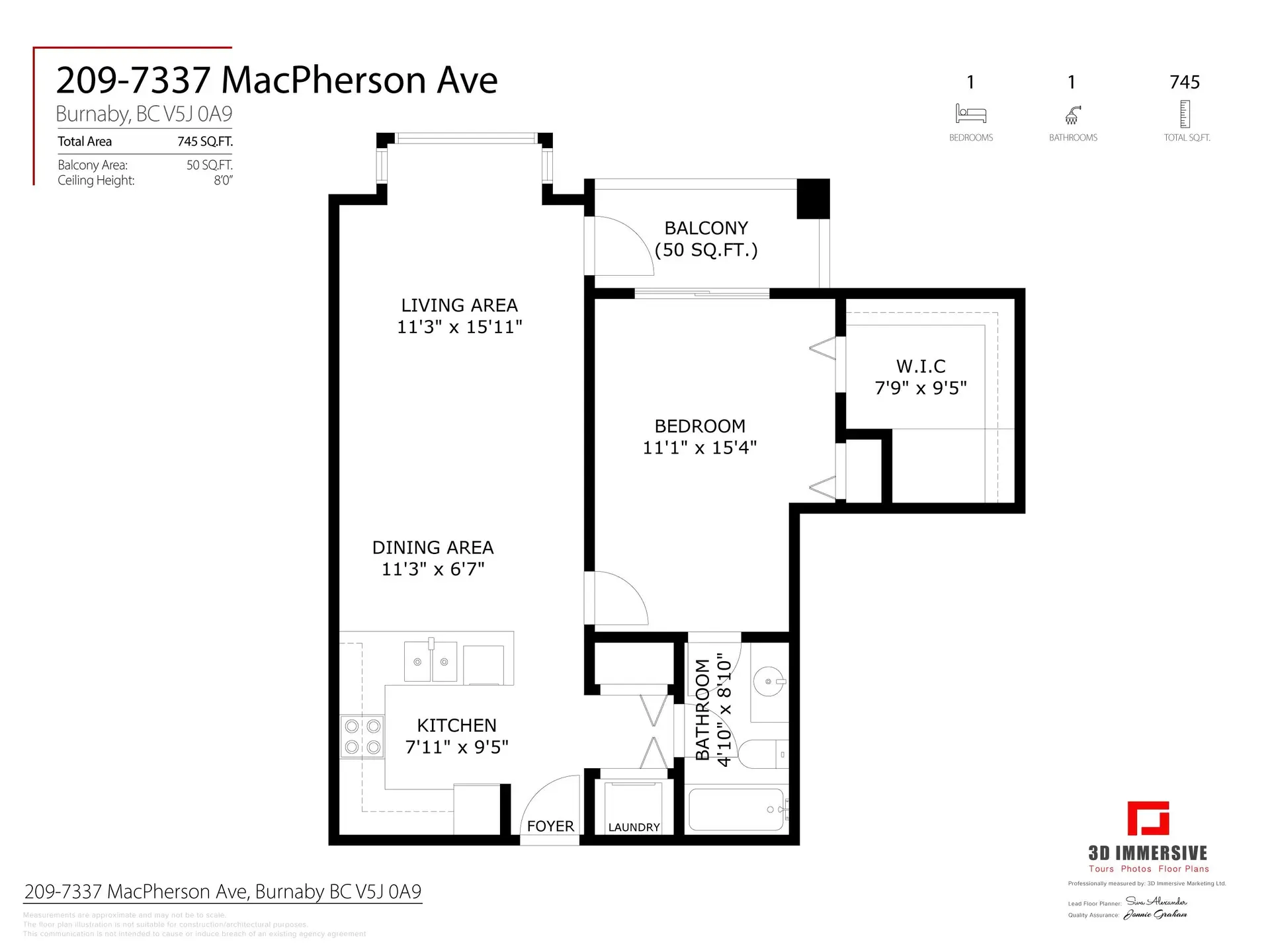 Property at #209 7337 MACPHERSON AVENUE, Burnaby, BC
