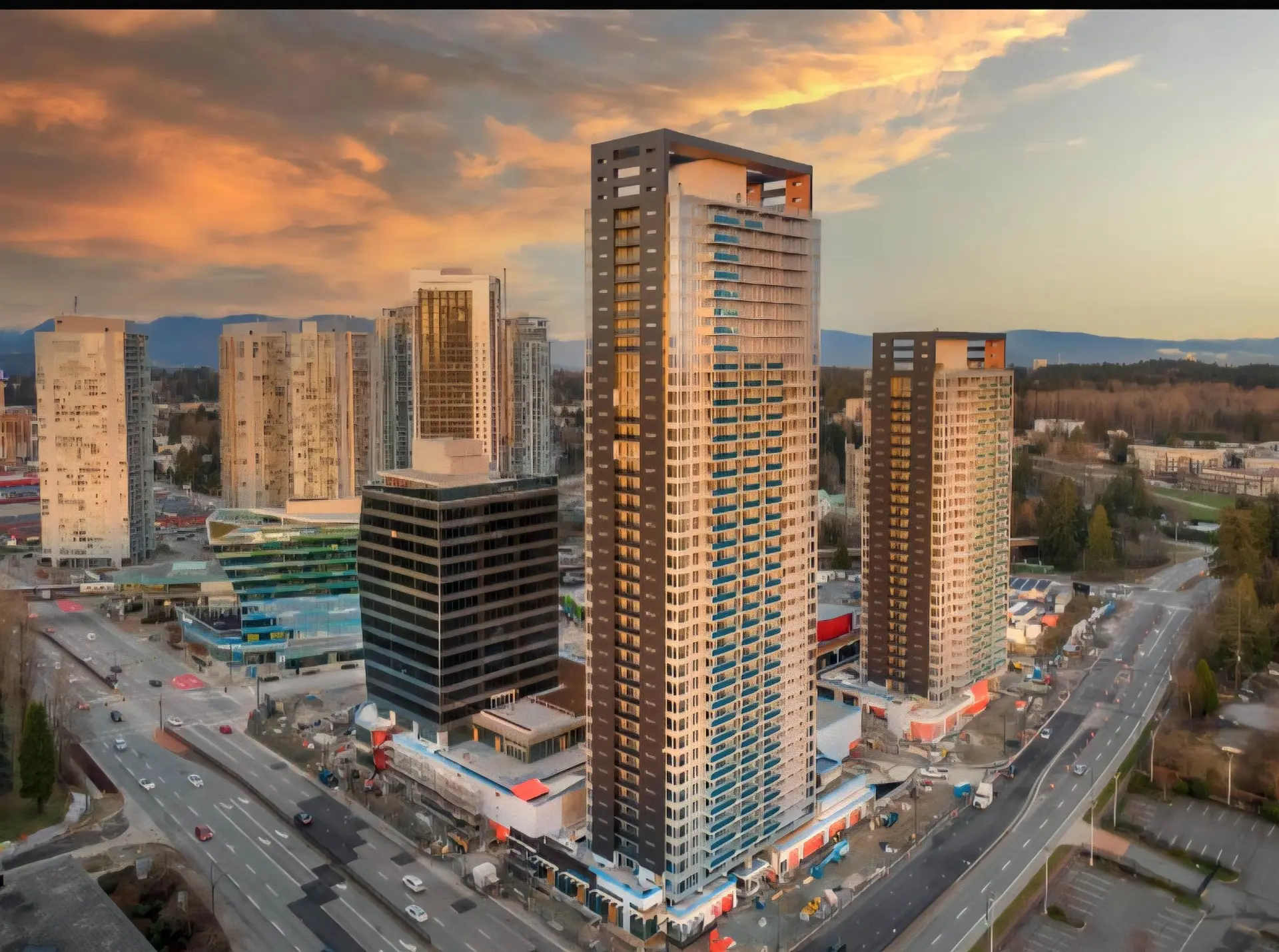 Property at #1309 13725 George Junction, Surrey, BC