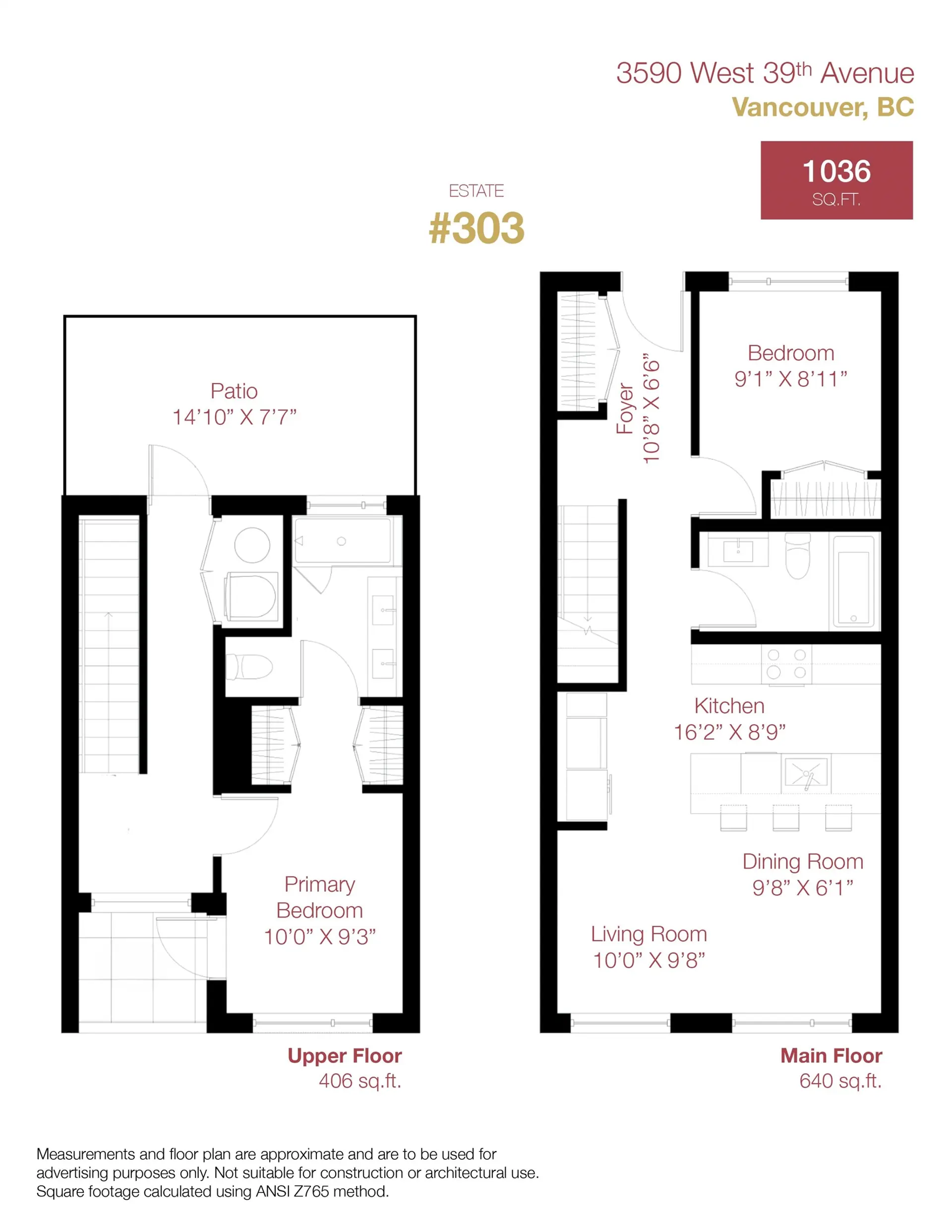 Property at #303 3590 W 39TH AVENUE, Vancouver, BC