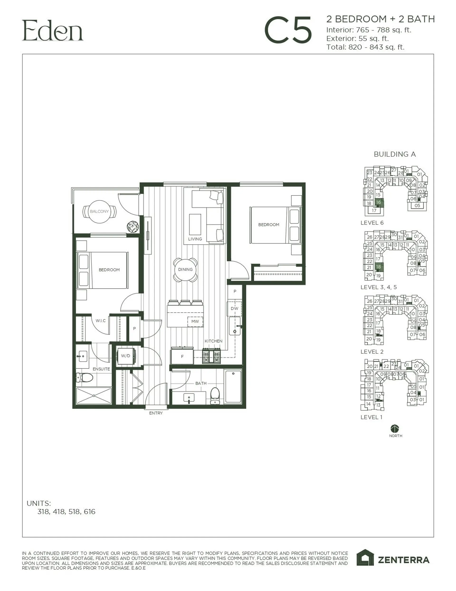 Property at #A616 19936 77 AVENUE, Langley, BC