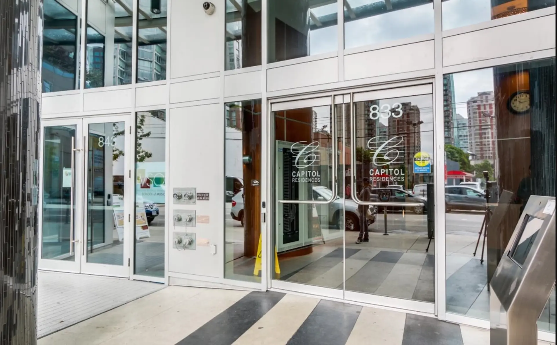 Property at #1802 833 SEYMOUR STREET, Vancouver, BC