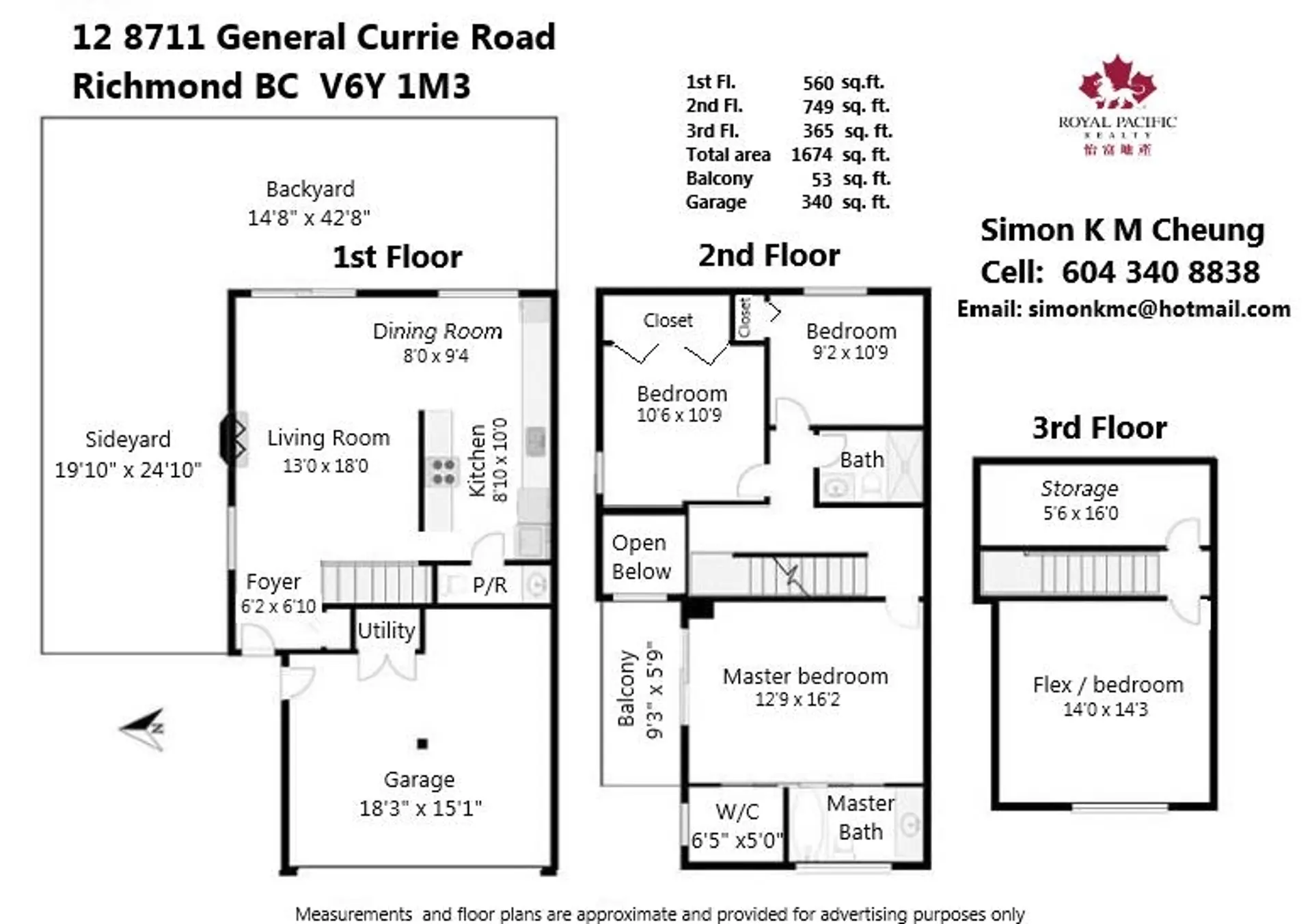 Property at #12 8711 General Currie Road, Richmond, BC