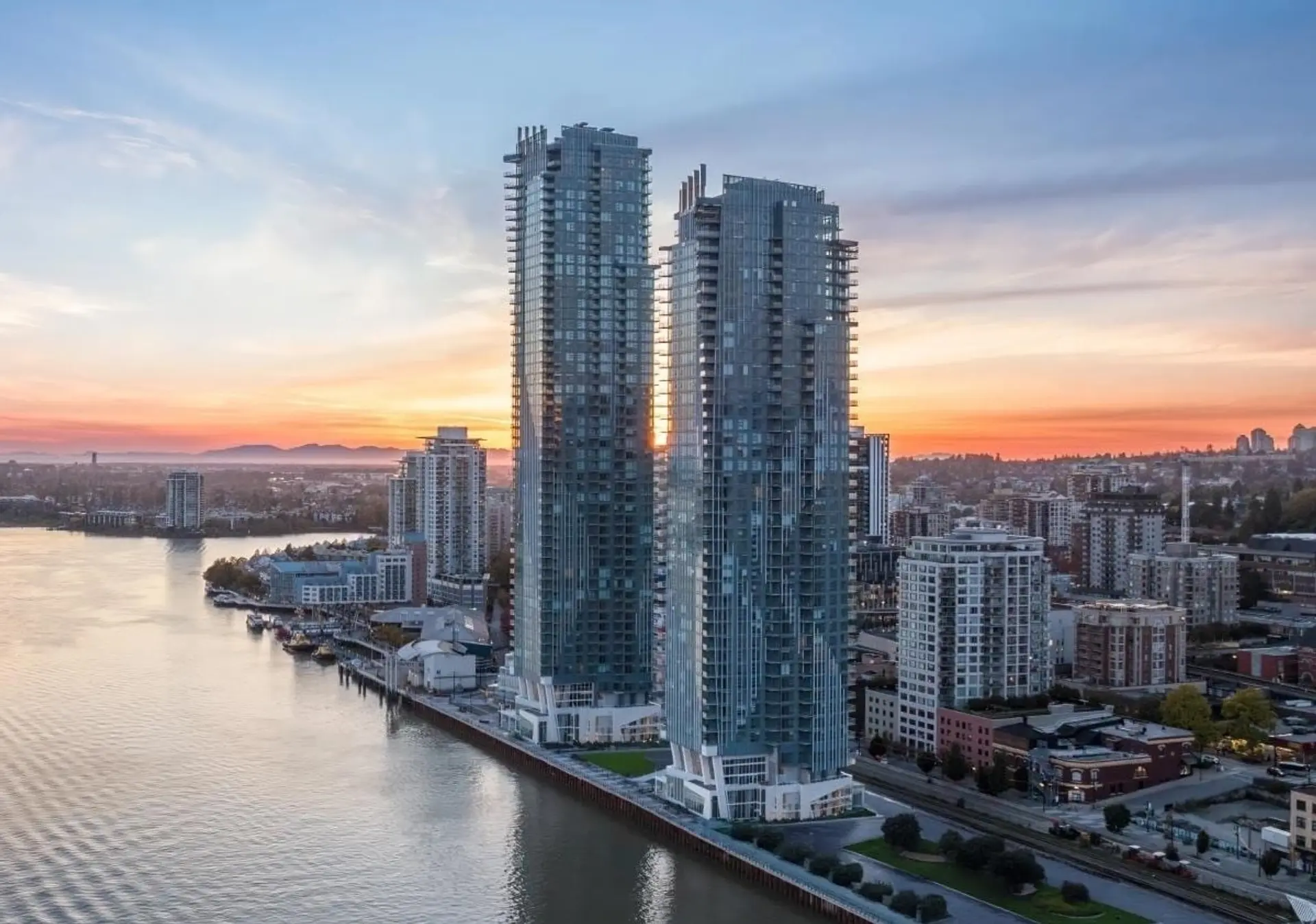 Property at #802 660 Quayside Drive, New Westminster, BC