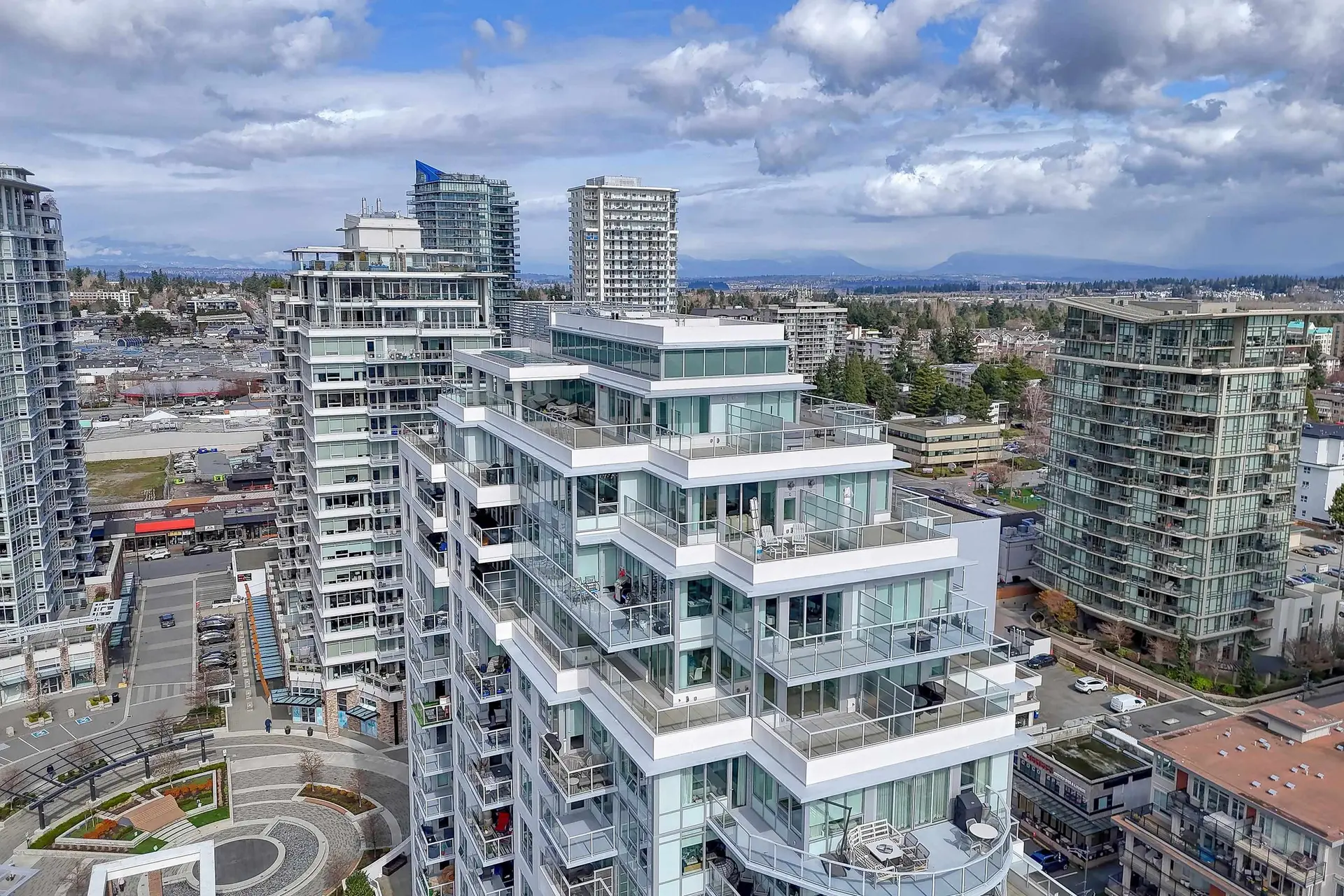 Property at #1502 1441 Johnston Road, White Rock, BC