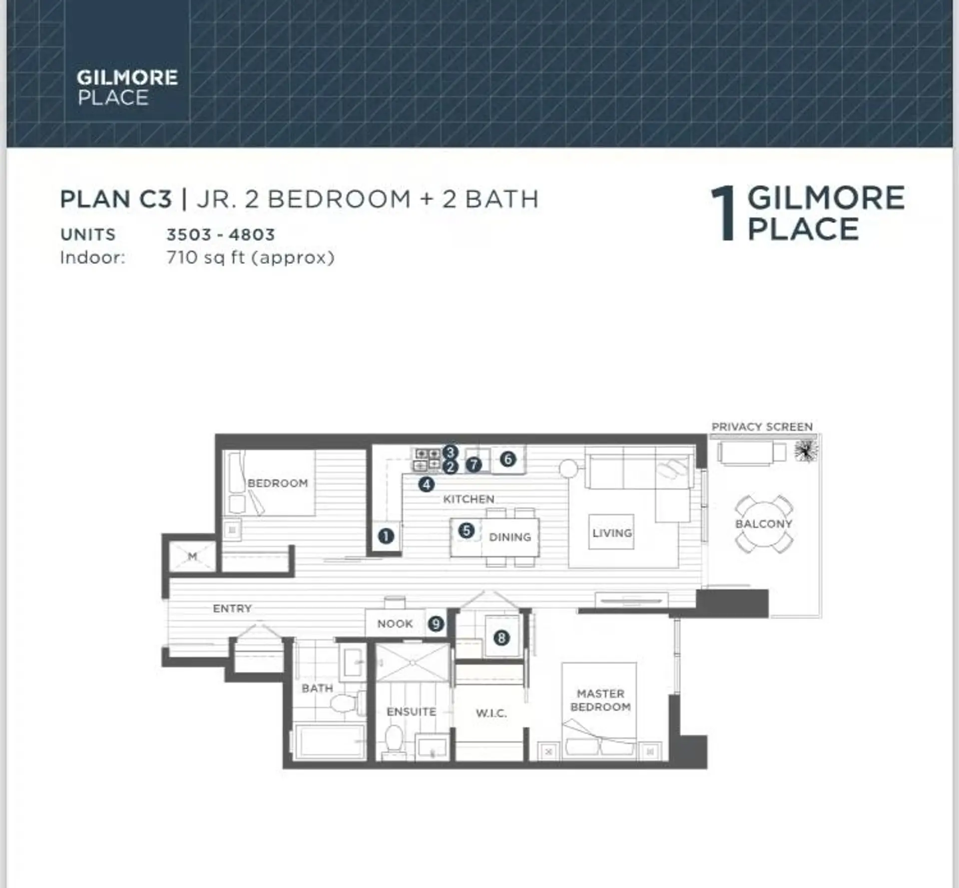 Property at #3903 2186 GILMORE AVENUE, Burnaby, BC