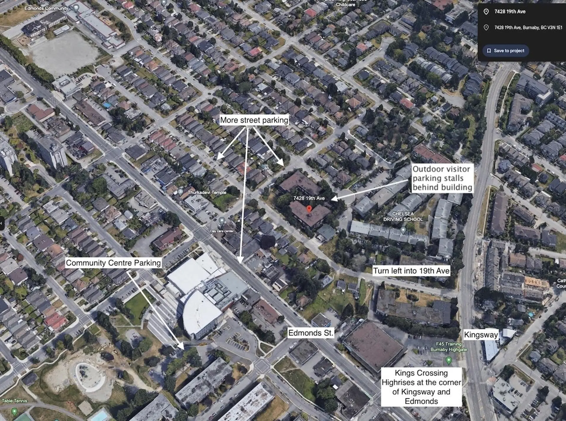 Property at #308 7428 19TH AVENUE, Burnaby, BC