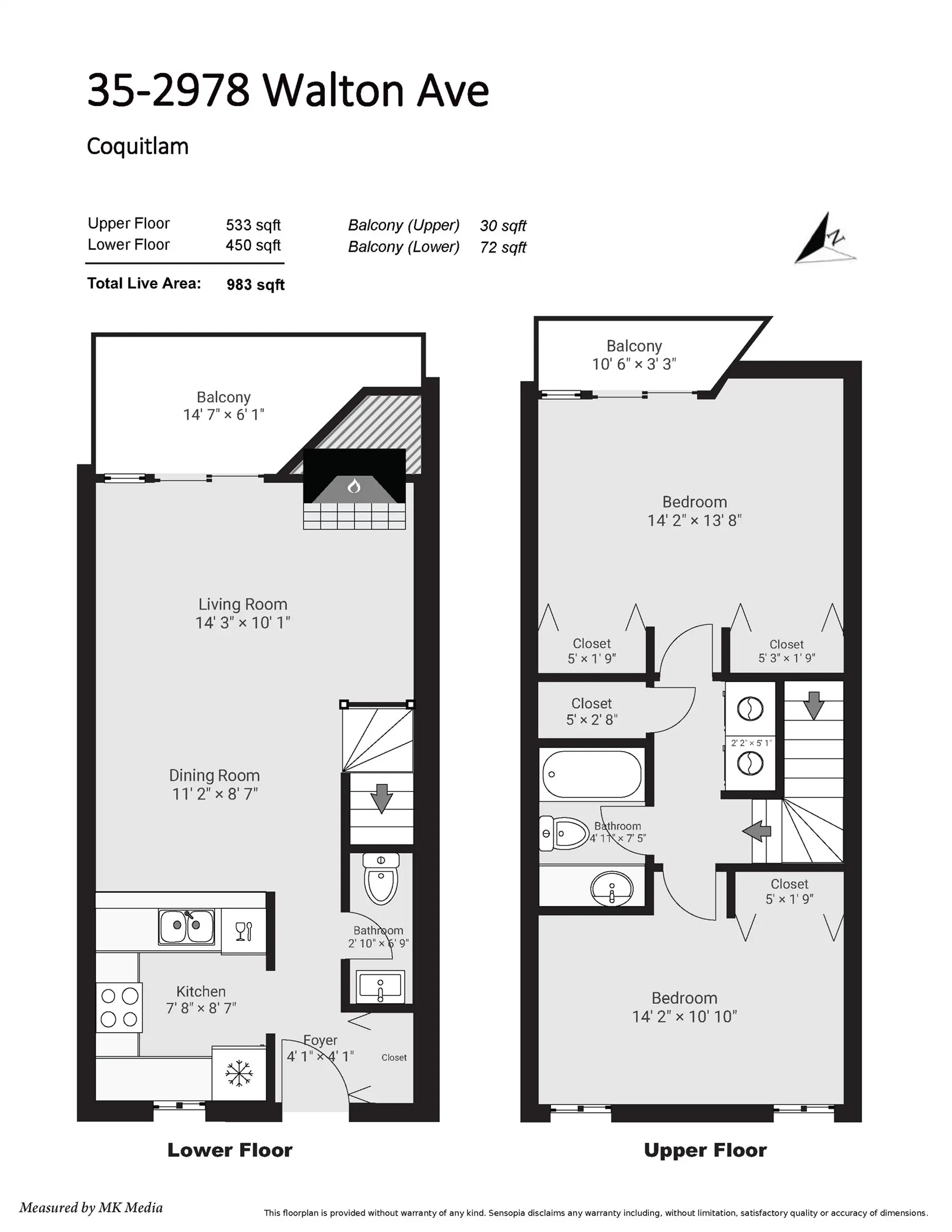 Property at #35 2978 WALTON AVENUE, Coquitlam, BC