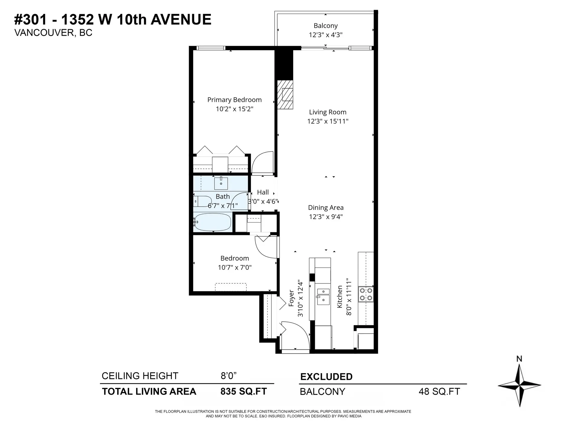 Property at #301 1352 W 10TH AVENUE, Vancouver, BC