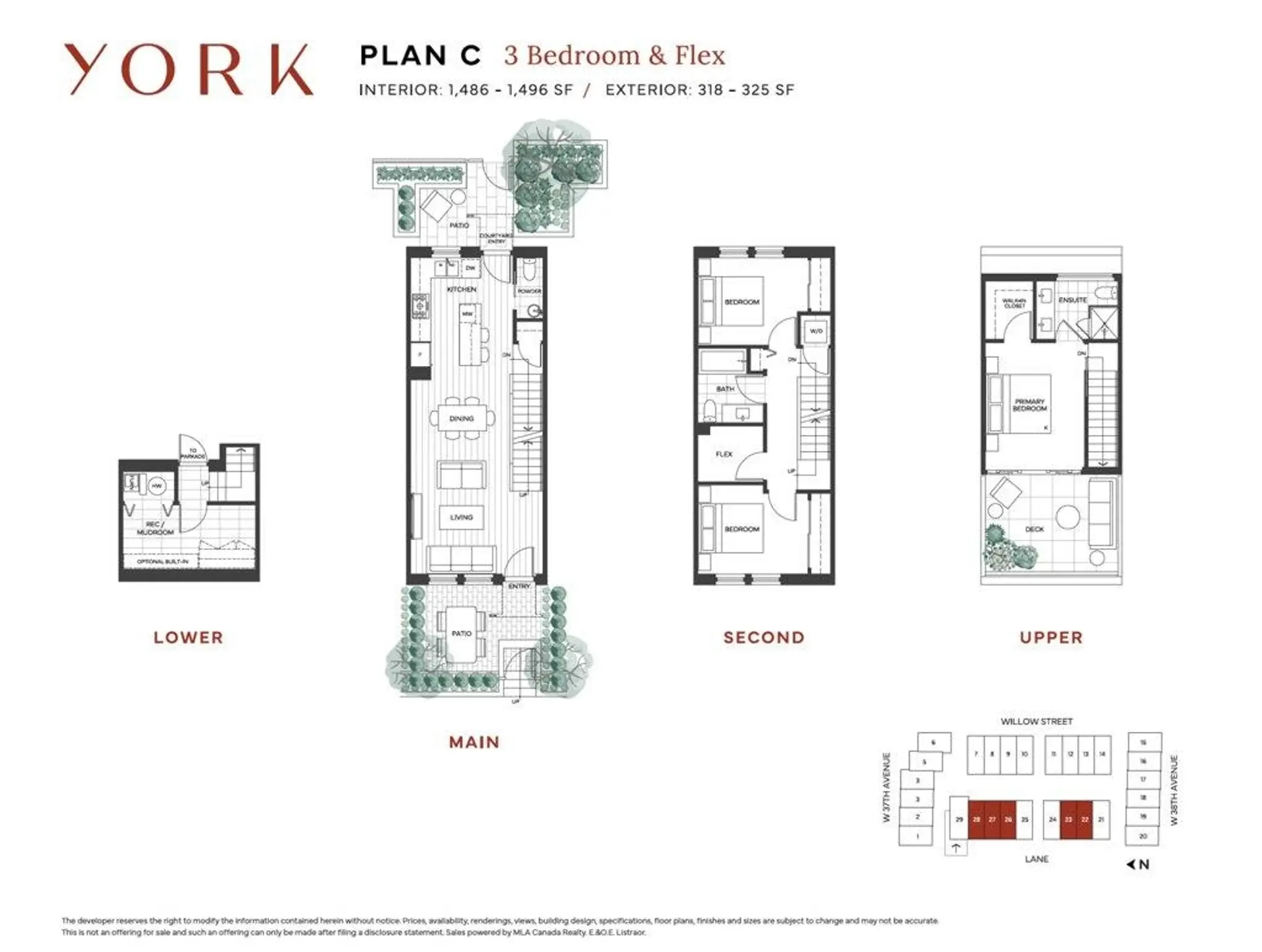 Property at #104 5381 WILLOW STREET, Vancouver, BC