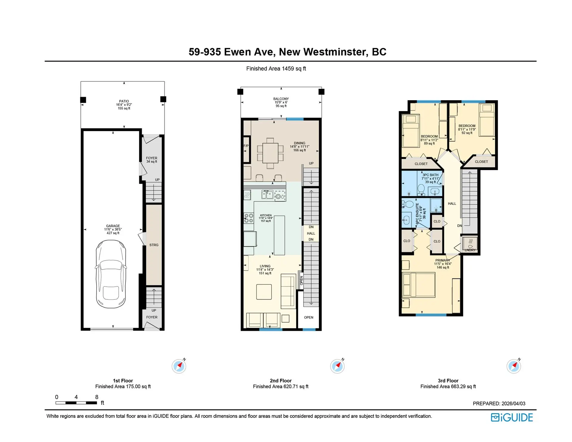 Property at #59 935 EWEN AVENUE, New Westminster, BC