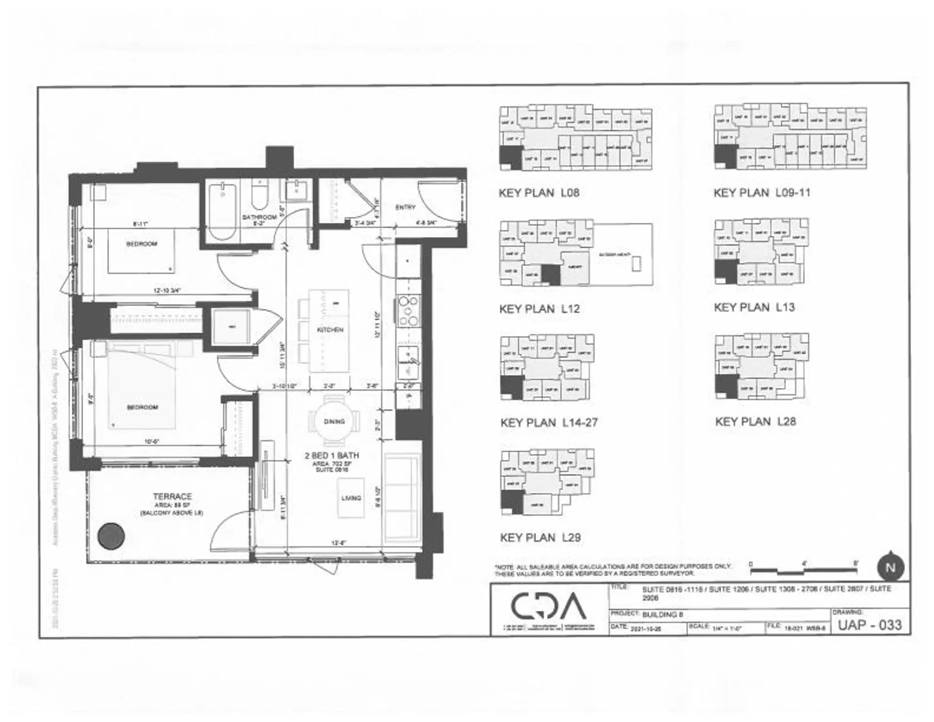 Property at #1408 230 KEARY STREET, New Westminster, BC