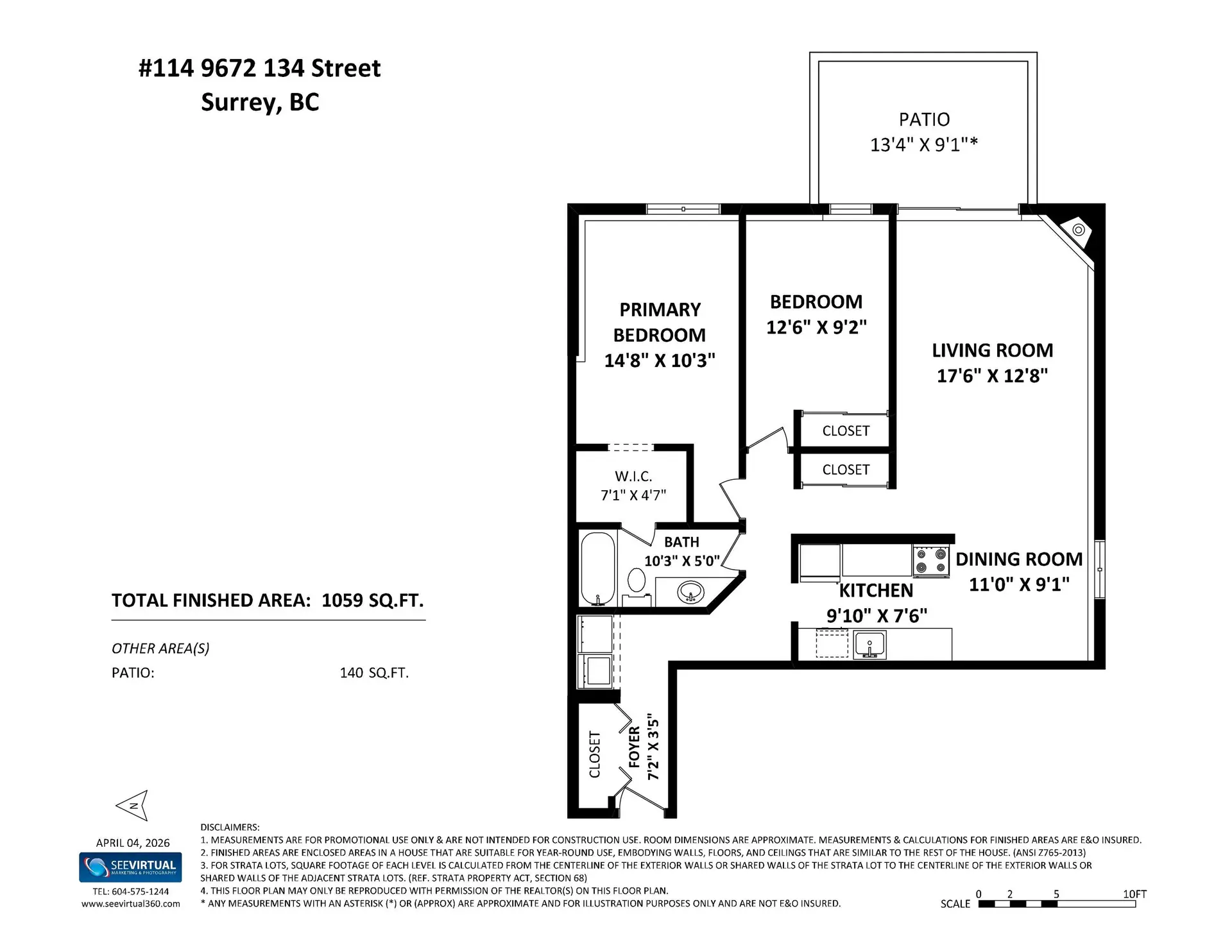 Property at #114 9672 134 STREET, Surrey, BC