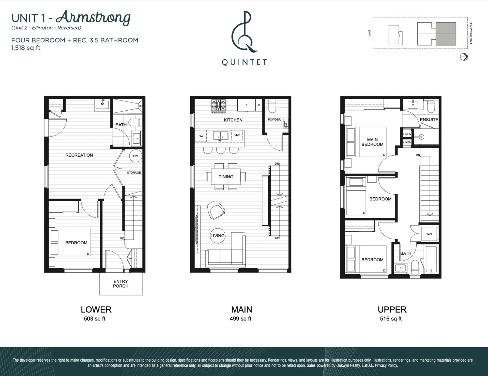 Property at #1 2240 E 40TH AVENUE, Vancouver, BC