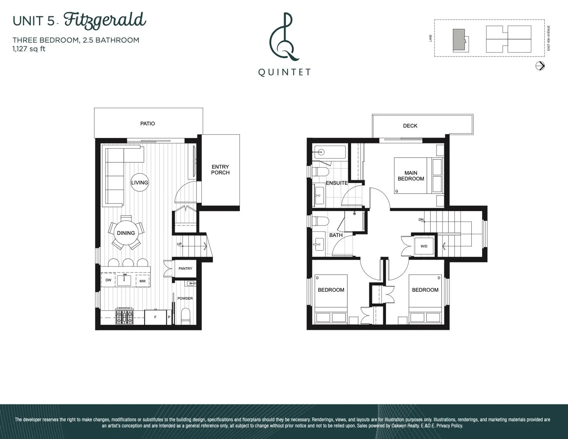 Property at #5 2240 E 40TH AVENUE, Vancouver, BC