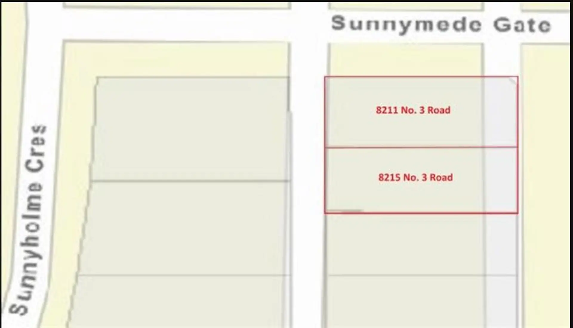 Property at 8215 NO. 3 ROAD, Richmond, BC