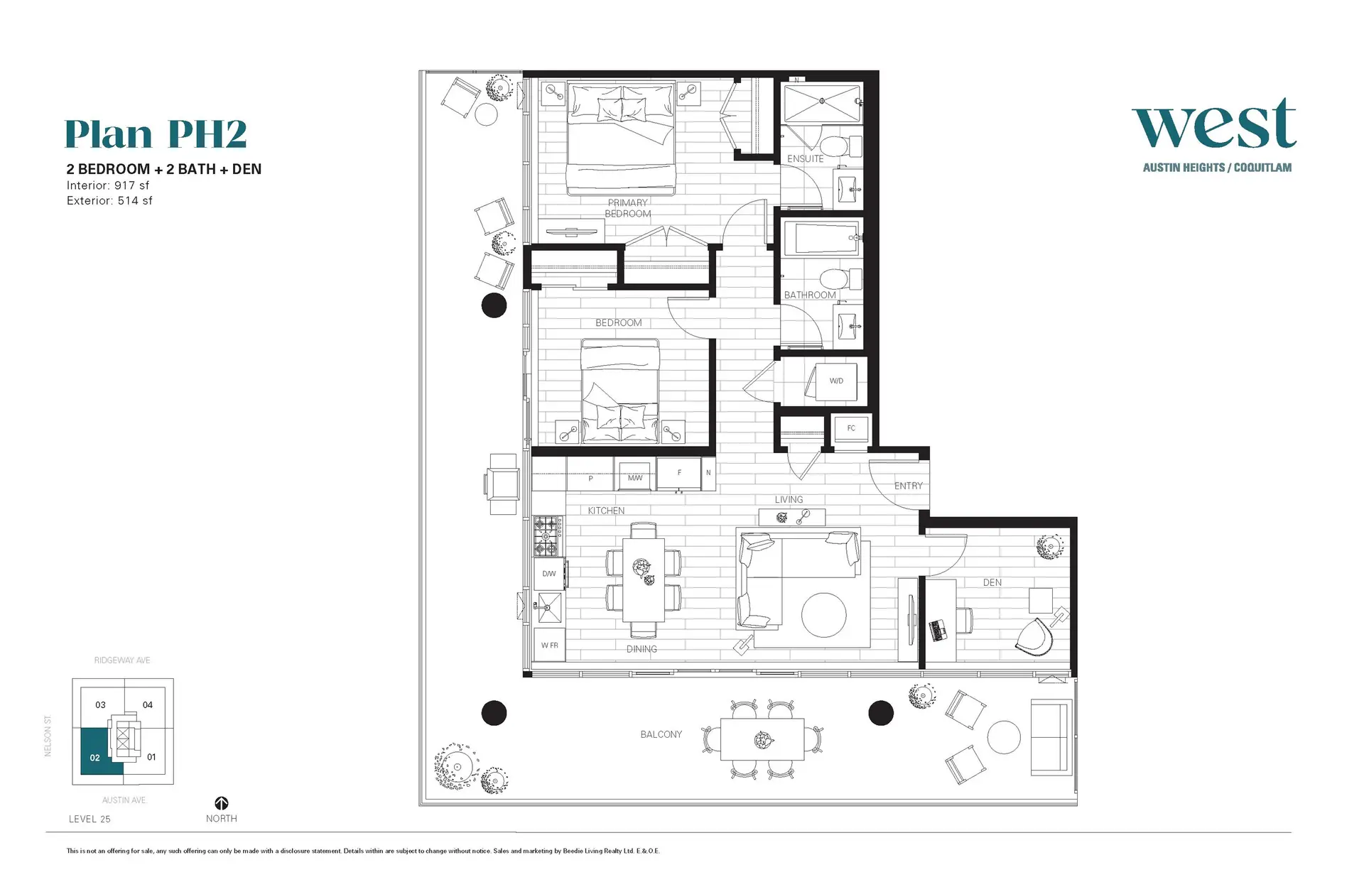 Property at #2502 505 NELSON STREET, Coquitlam, BC