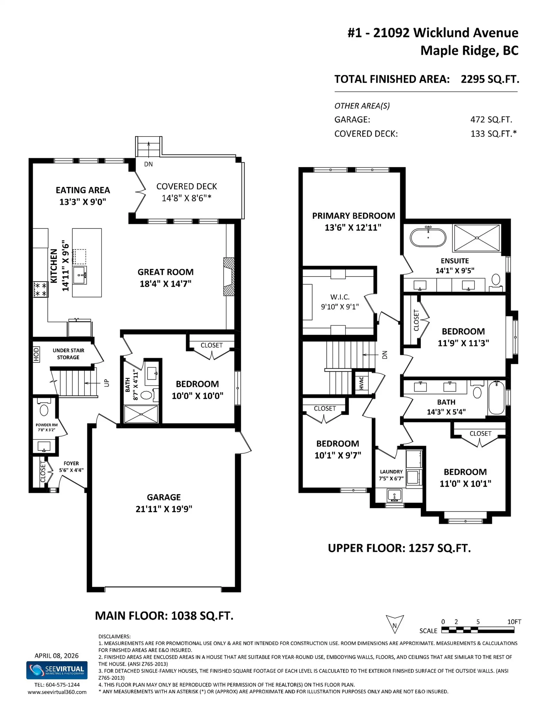 Property at #1 21092 WICKLUND AVENUE, Maple Ridge, BC