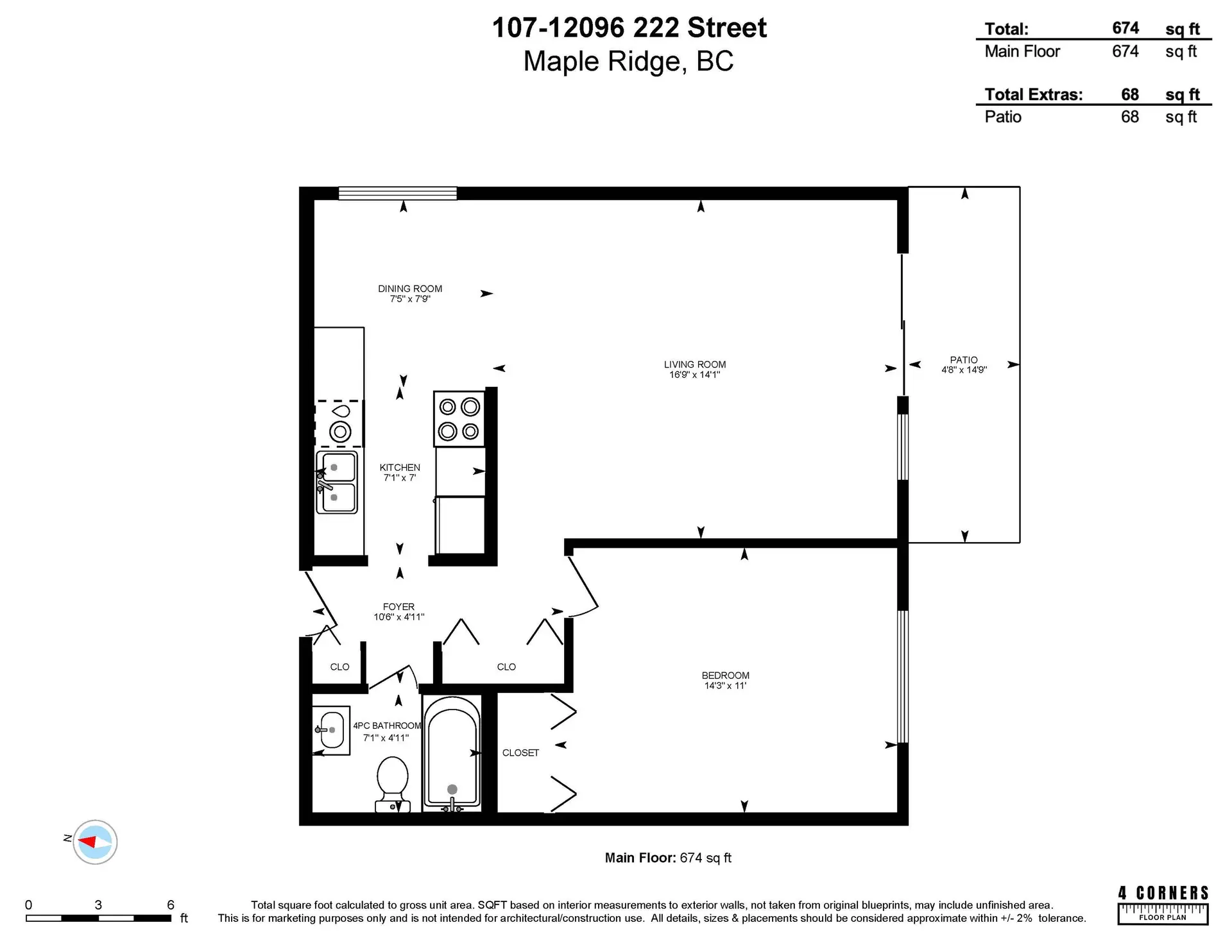Property at #107 12096 222 STREET, Maple Ridge, BC