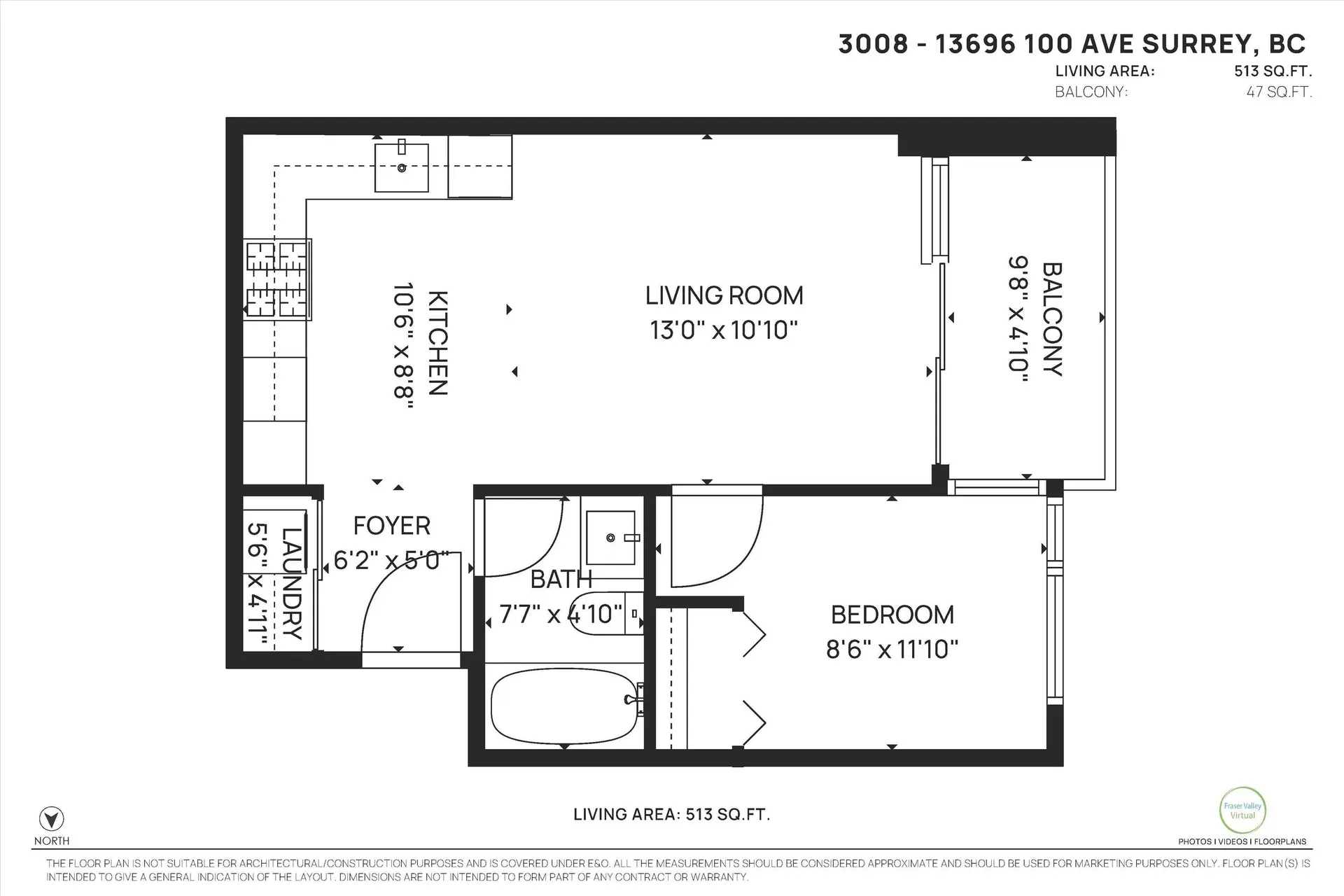Property at #3008 13696 100 AVENUE, Surrey, BC