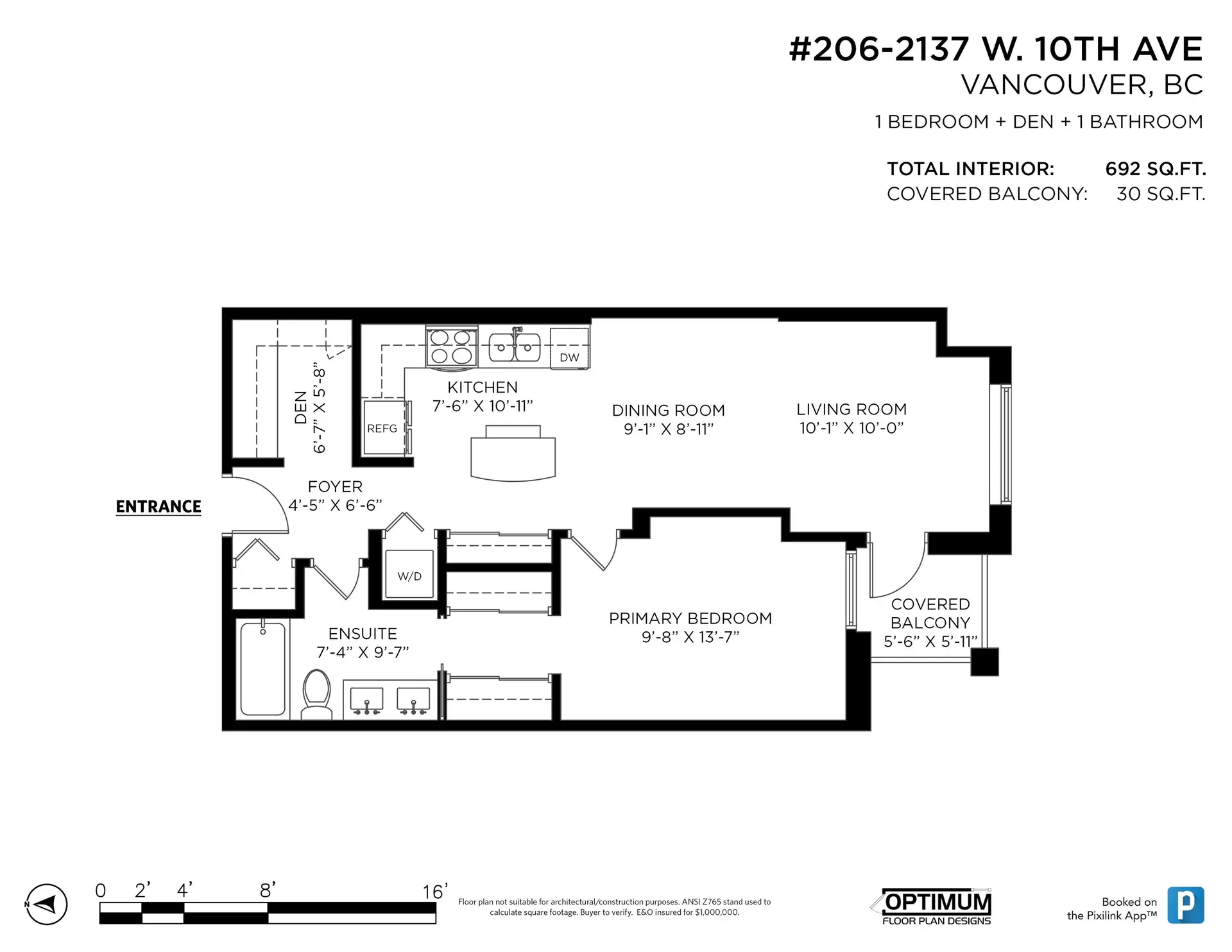 Property at #206 2137 W 10 AVENUE, Vancouver, BC