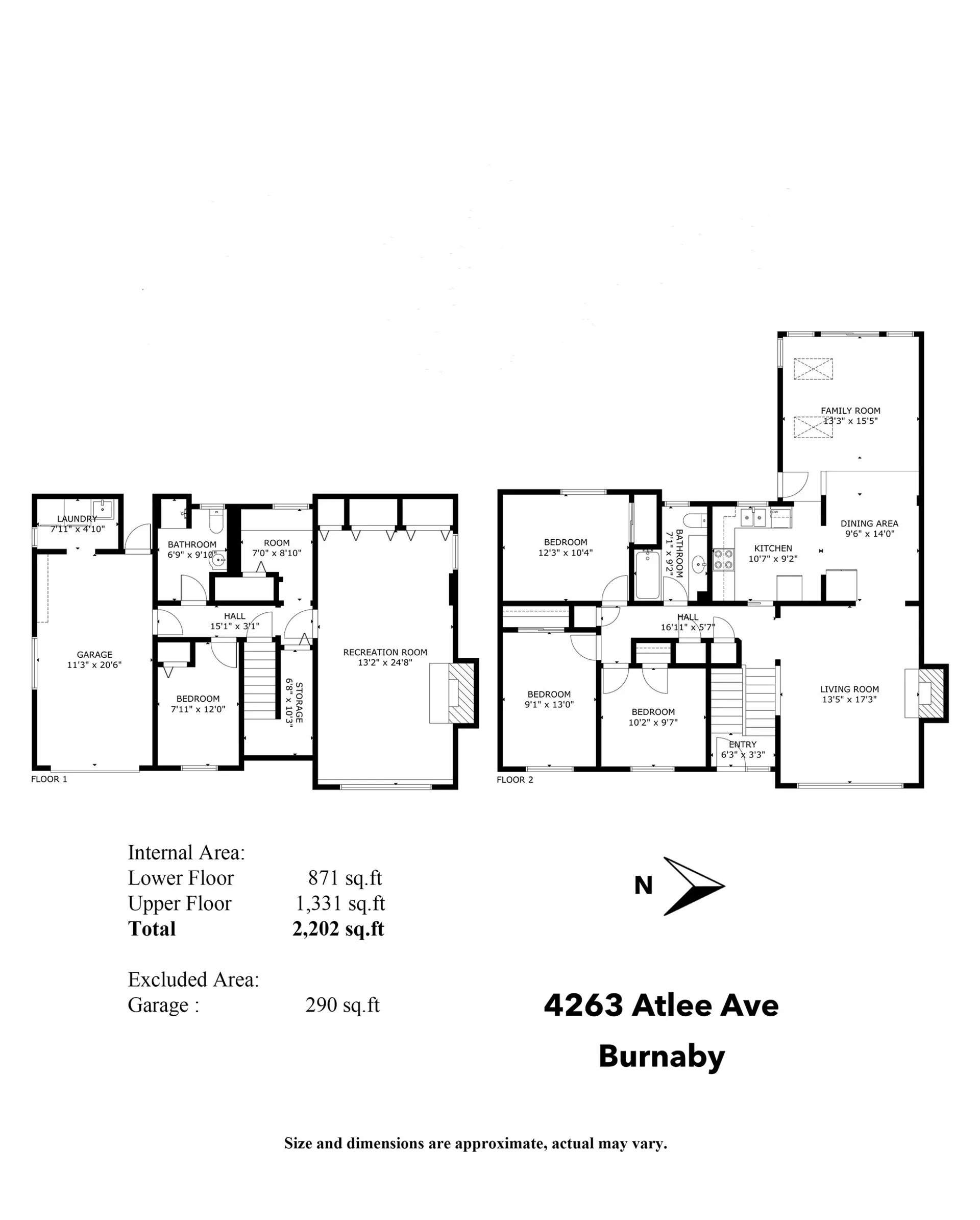 Property at 4263 ATLEE AVENUE, Burnaby, BC
