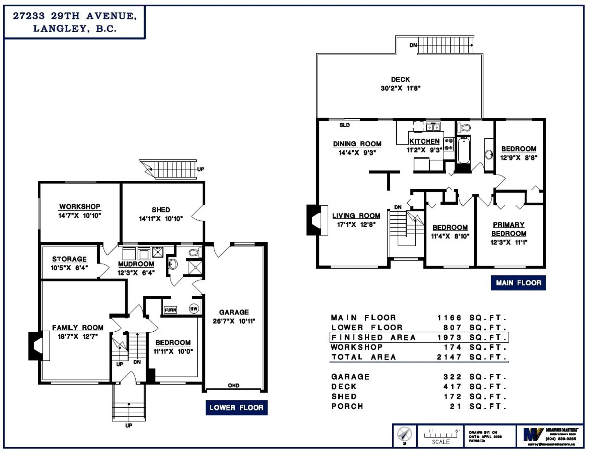 Property at 27233 29 Avenue, Langley, BC