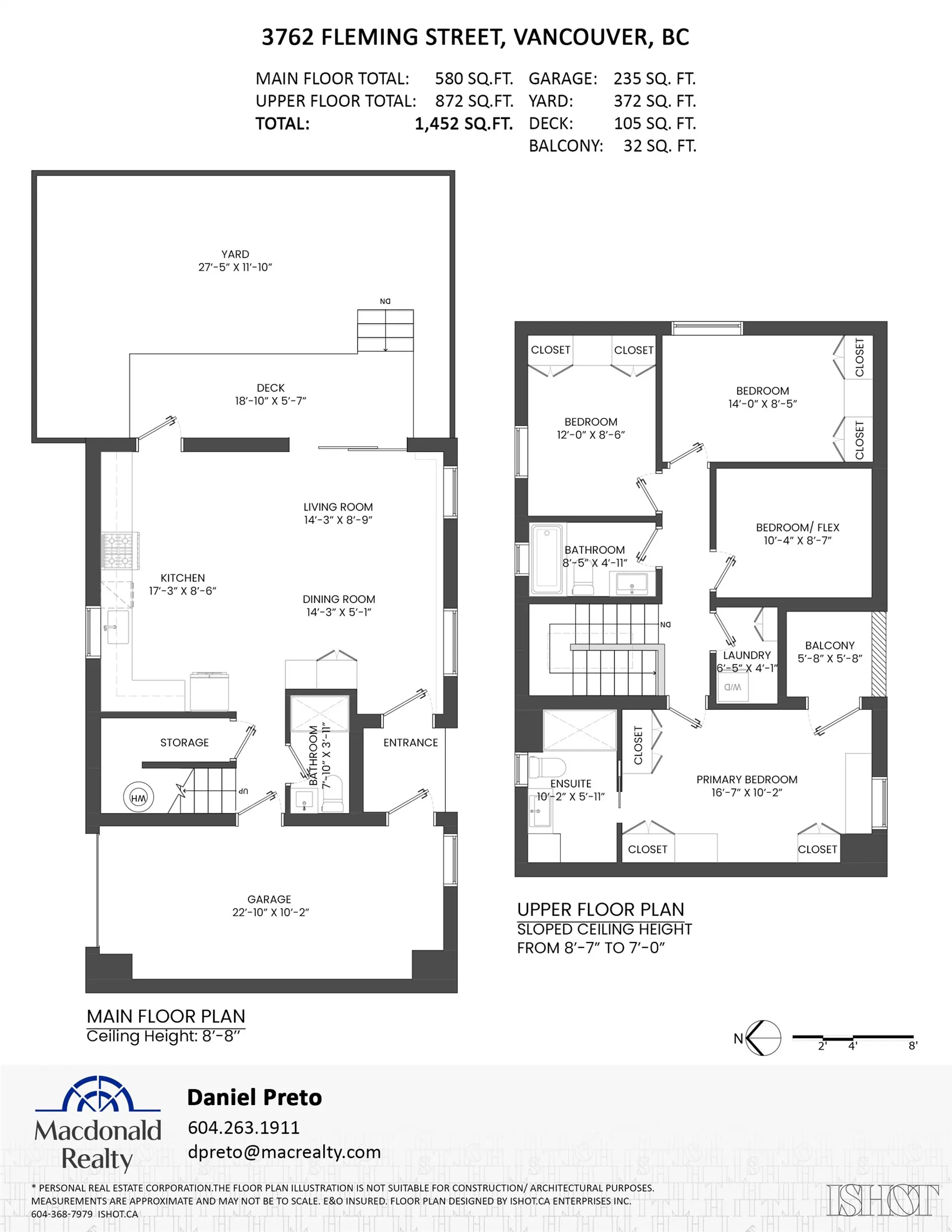 Property at 3762 FLEMING STREET, Vancouver, BC