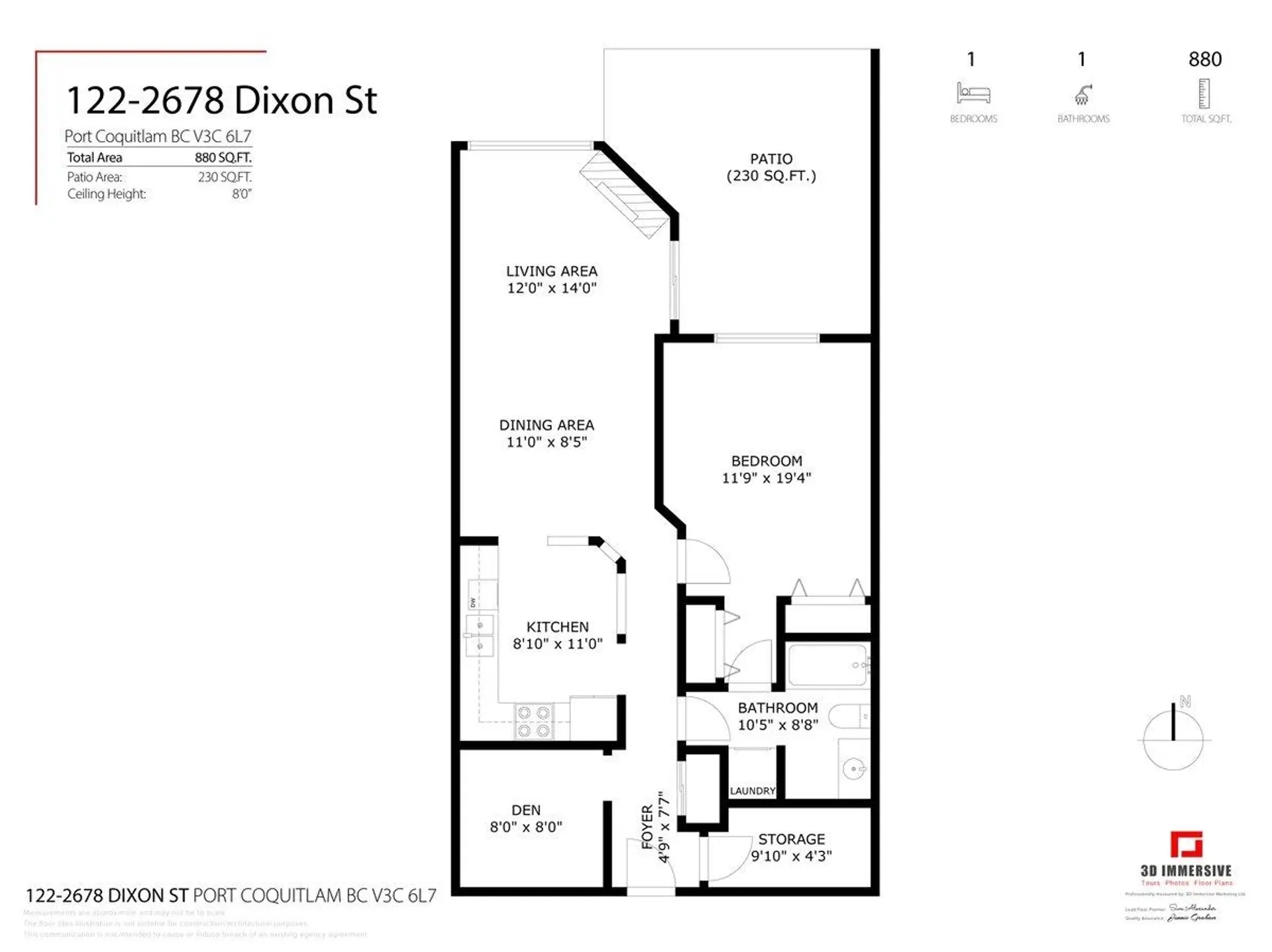 Property at #122 2678 DIXON STREET, Port Coquitlam, BC